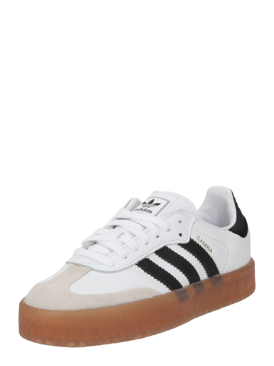 Låg sneaker 'Samba' sand / svart