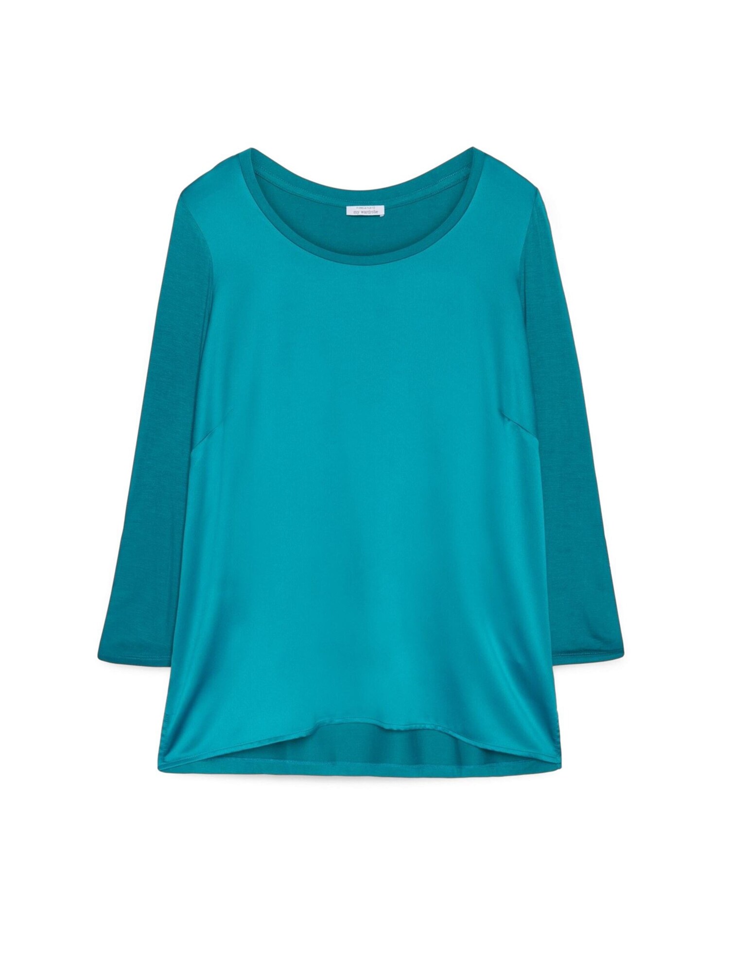 Fiorella Rubino Camiseta  azul moteado