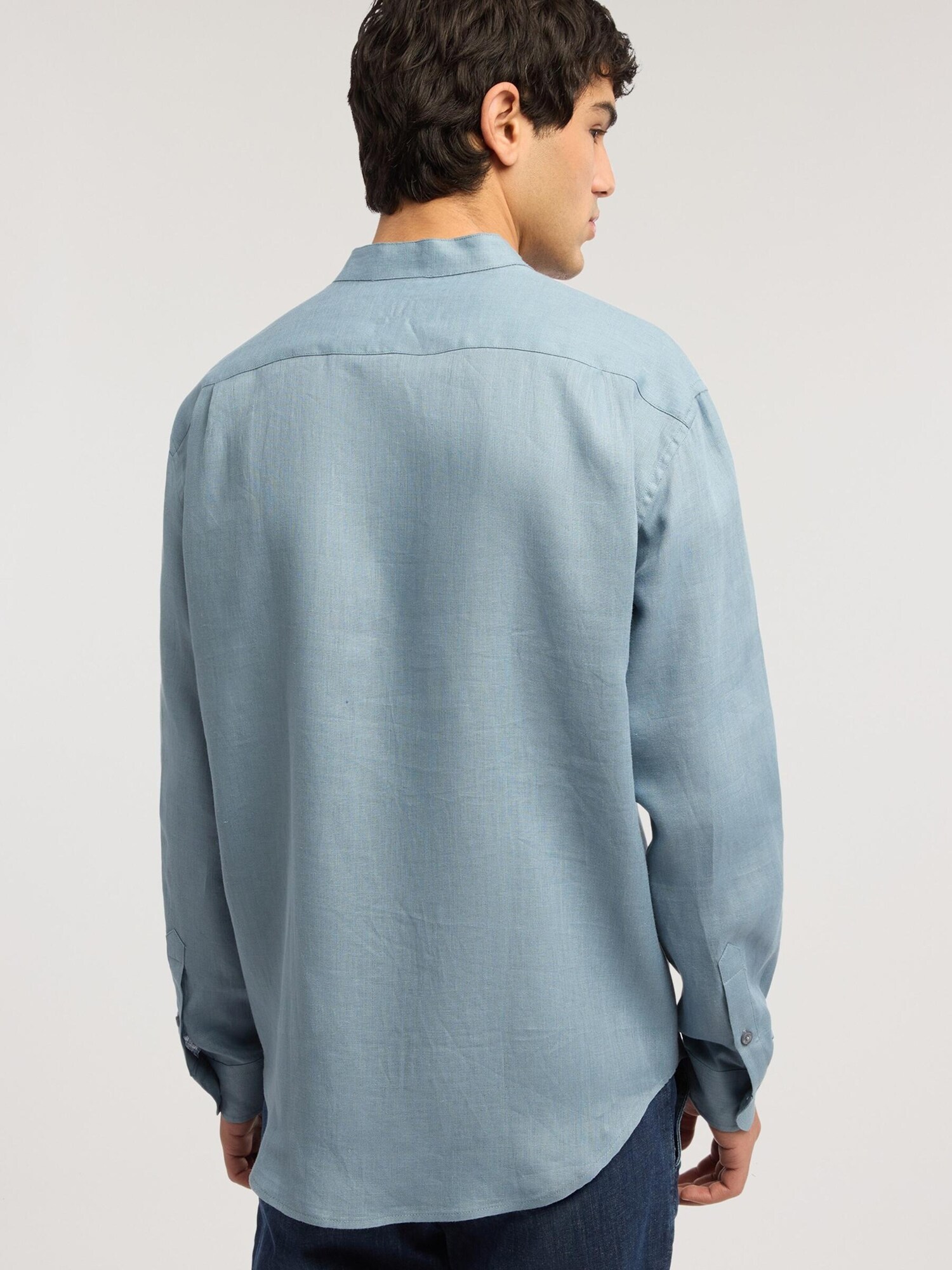 Trussardi Camisa azul – imagen 11