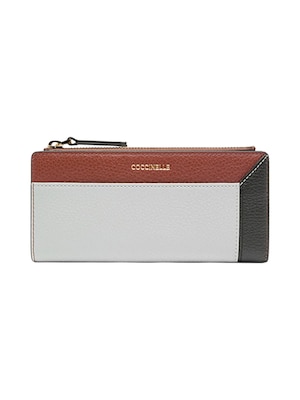 Coccinelle Cartera 'Coccinelle Loreen Wallet Grained Leather'  blanco