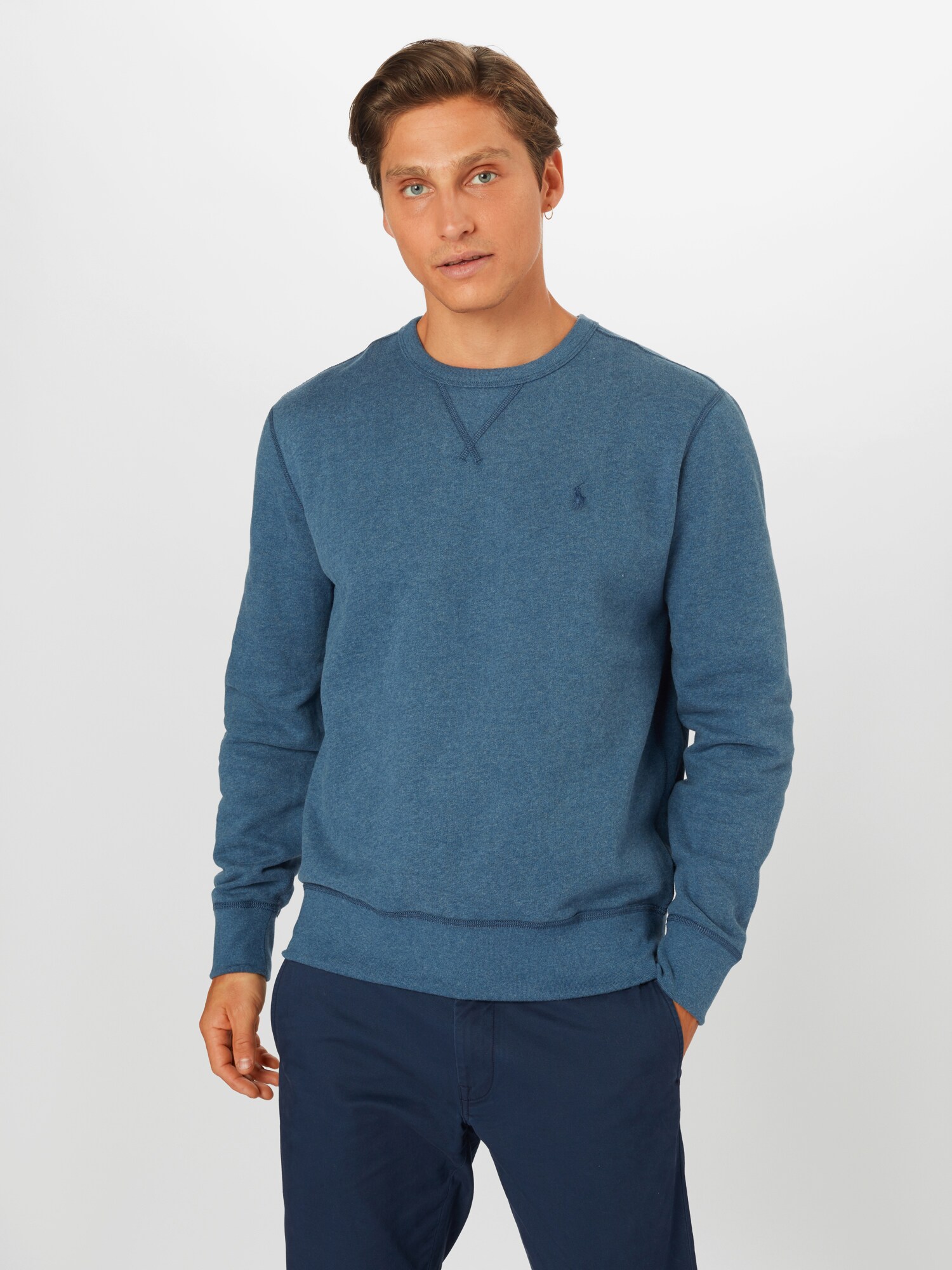 POLO RALPH LAUREN Megztinis be užsegimo  mėlyna