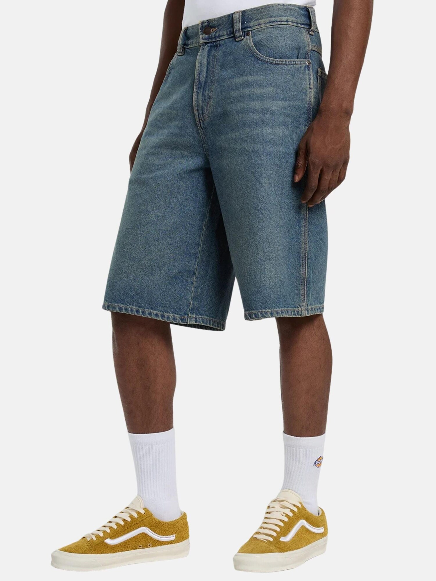 DICKIES Pantalón 'DICKIES 958 13 IN LSE SHORT JEAN BERMUDA'  azul – imagen 4