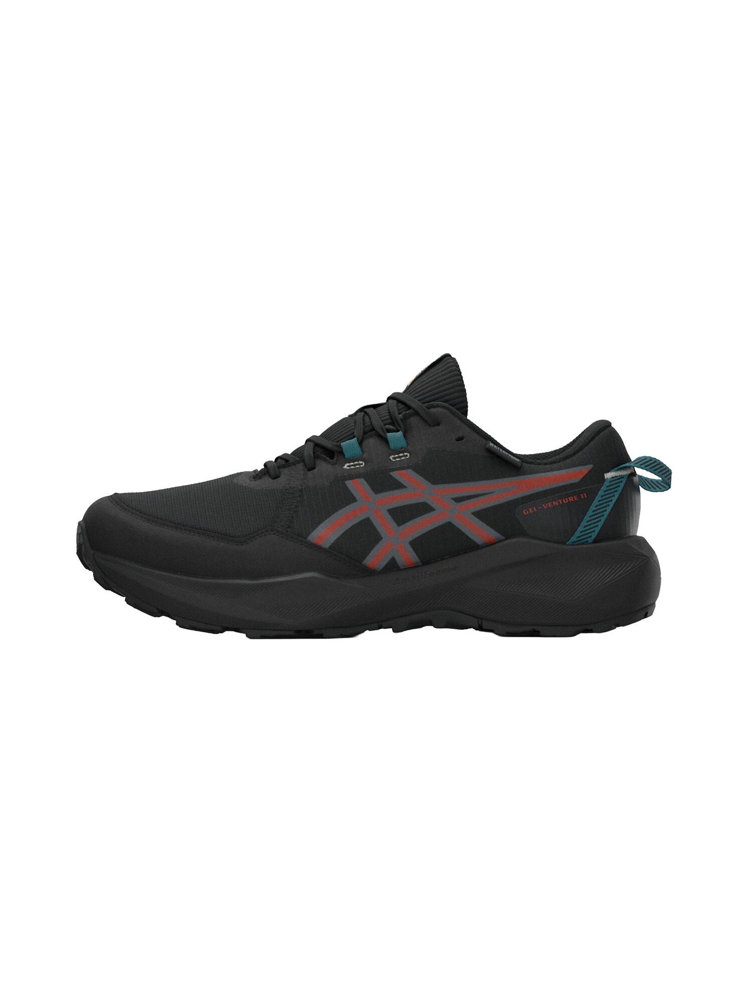 ASICS Sneaker de alergat 'Gel-Venture 11'  cyan / roșu ruginiu / negru