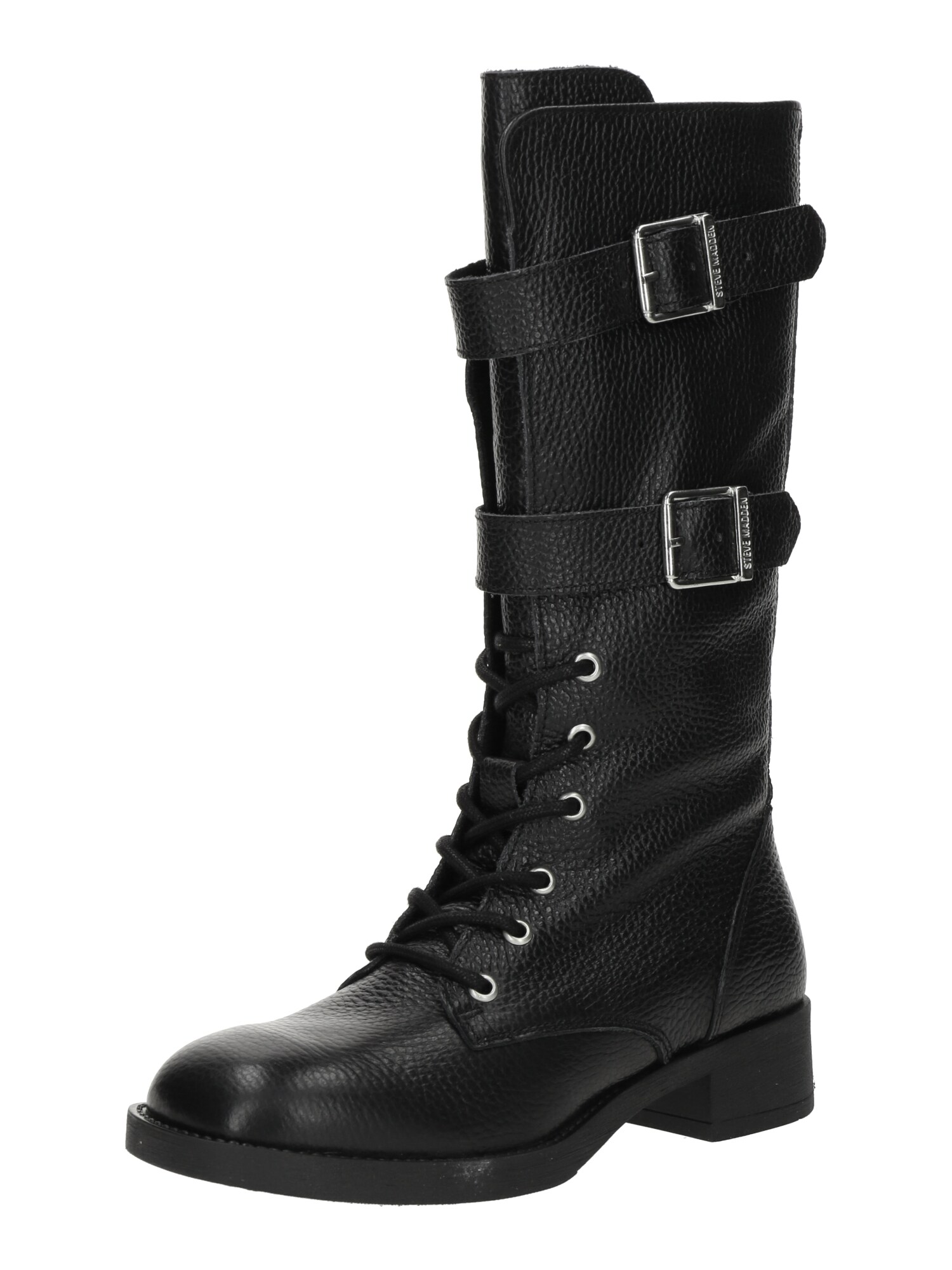 STEVE MADDEN Čizme sa vezicama 'Zoey'  crna