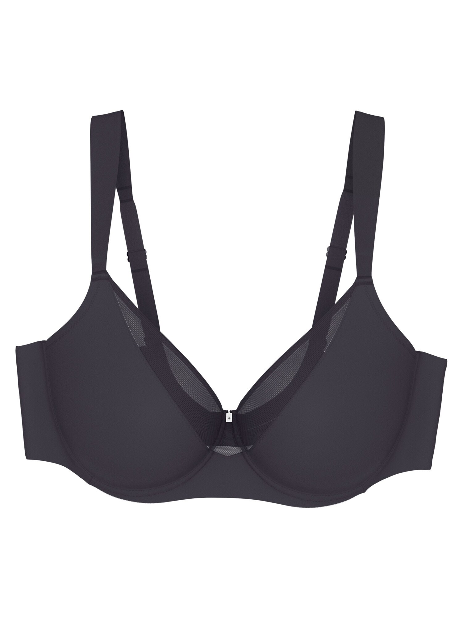 TRIUMPH Zmenšujúca podprsenka 'True Shape Sensation T'  tmavosivá