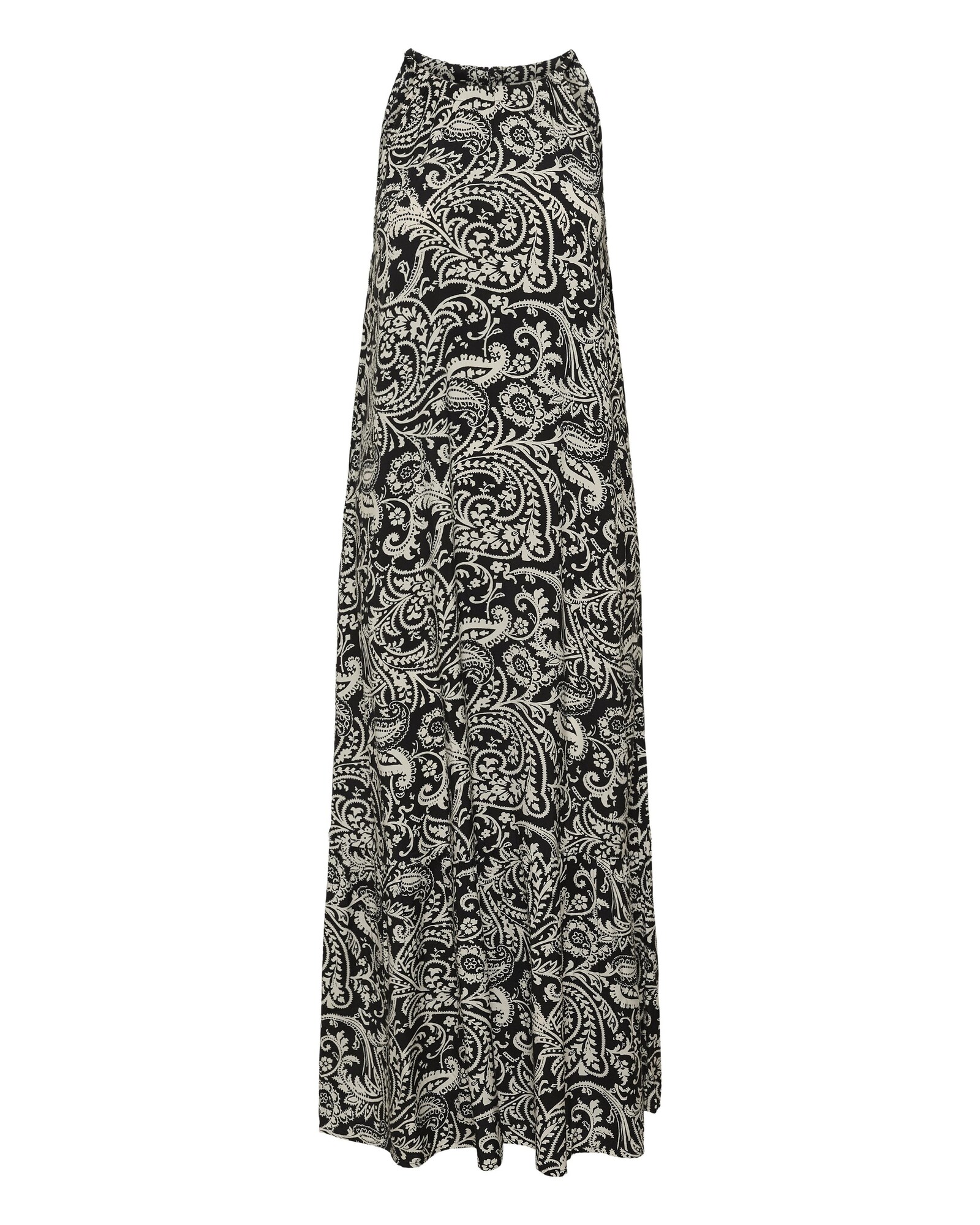 Kaffe Vestido de verano 'KABella'  gris claro / negro