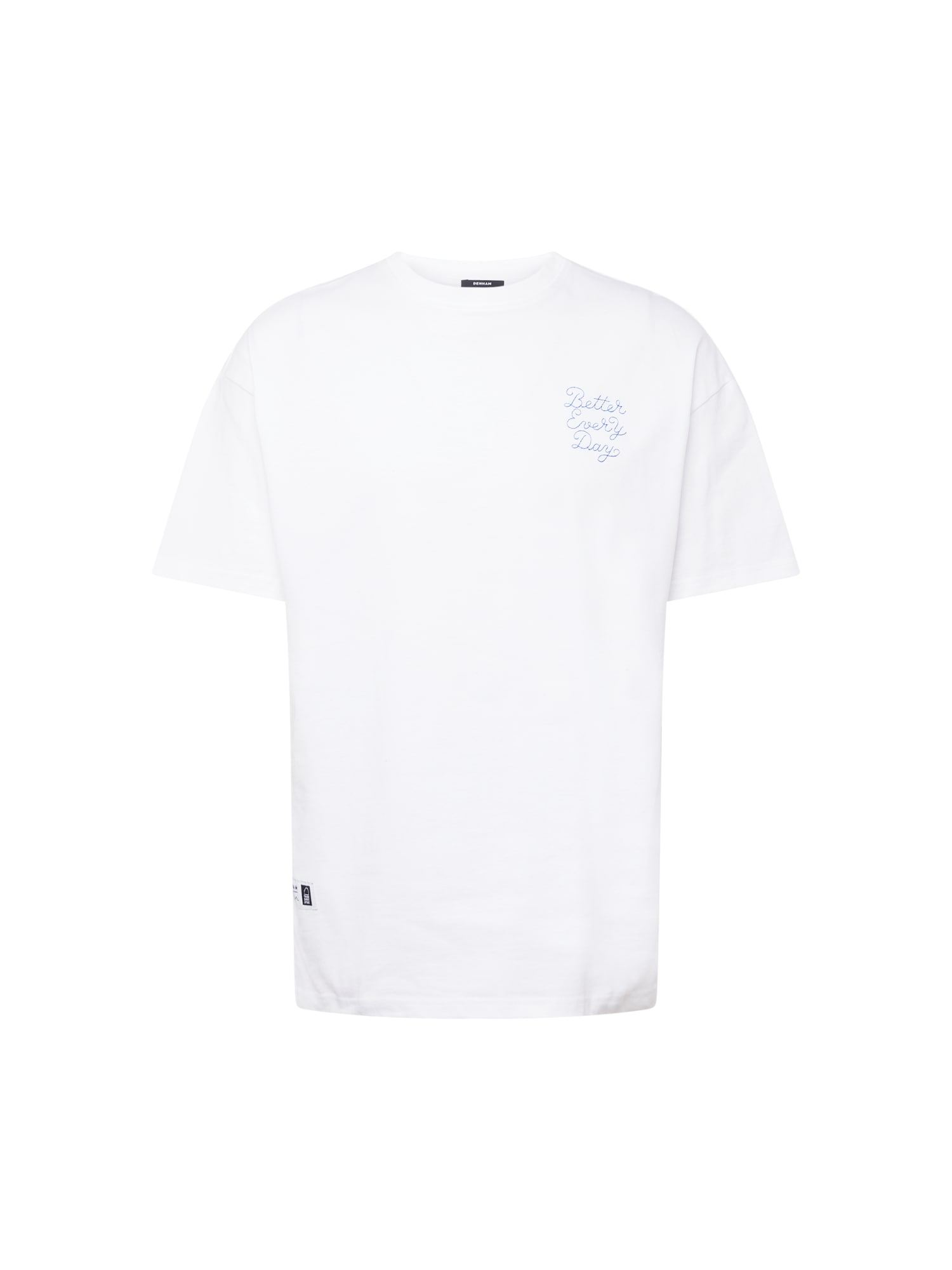 Мъже > Premium > Тениски > Тениски с къси ръкави DENHAM Тениска ‘LOND’  кралско синьо / бяло