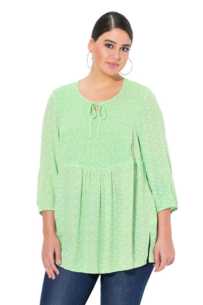Ulla Popken Tunika Damen Größe L/XL mint / weiß