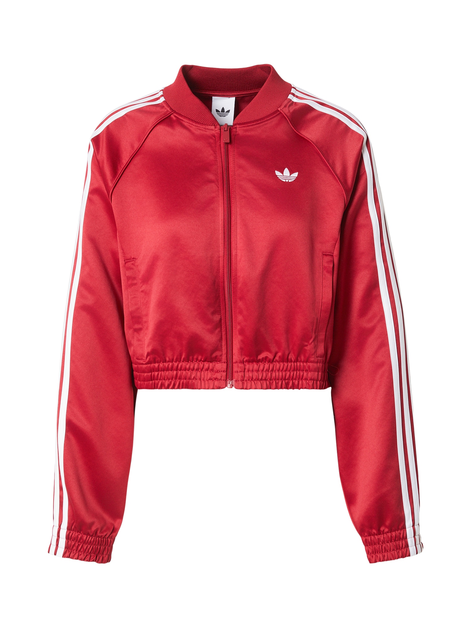 ADIDAS ORIGINALS Hanorac SUPERSTAR roșu / alb