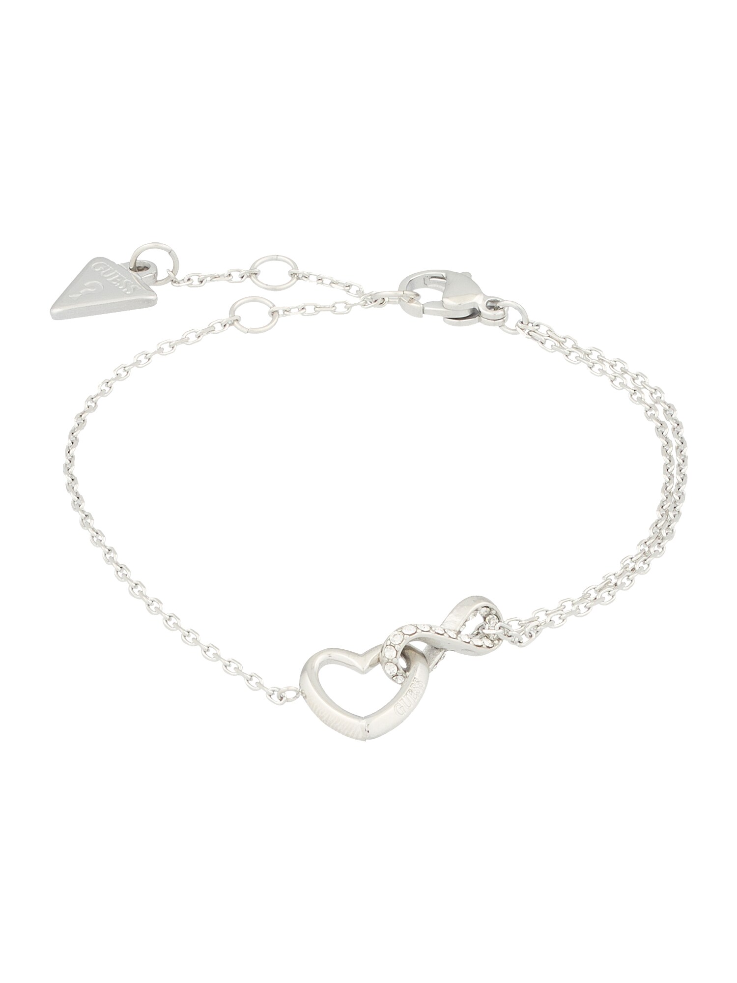 GUESS Karkötő 'INFINITY & HEART'  ezüst akciós termékkép 1