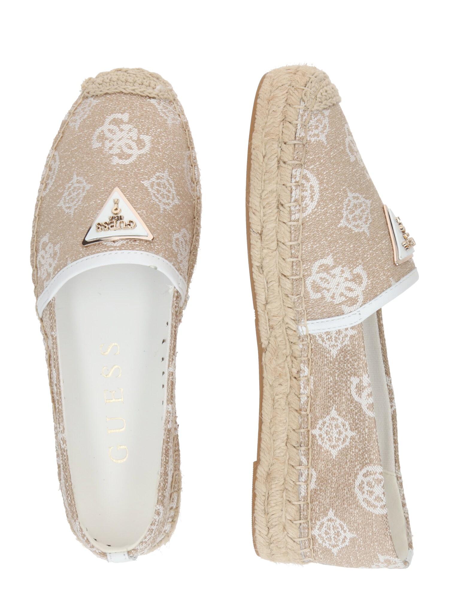 GUESS Espadrilles 'JOLANDON'  fehér / gyapjúfehér termék 2. képe