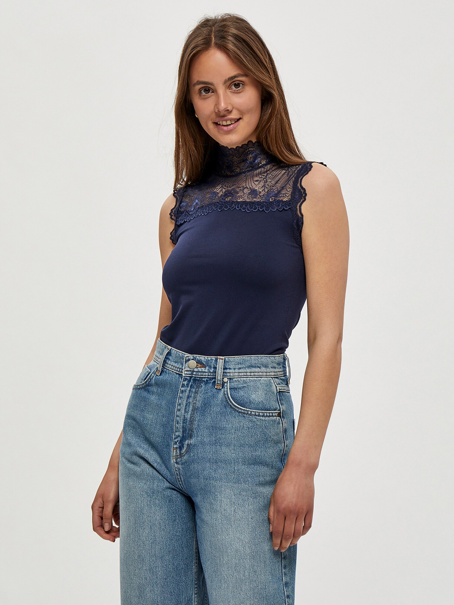minus Top 'Vanessa'  tengerészkék termék 2. képe