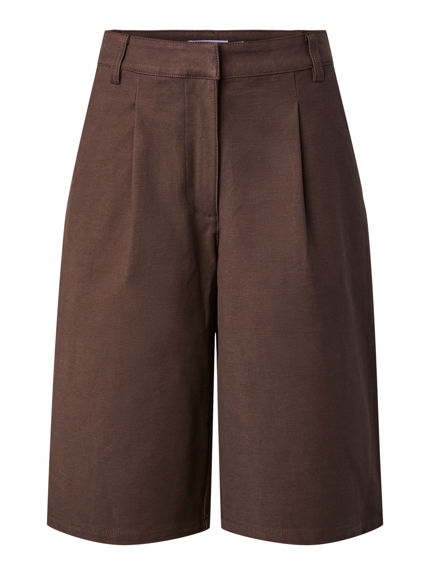 Pieces Broek Bruin
