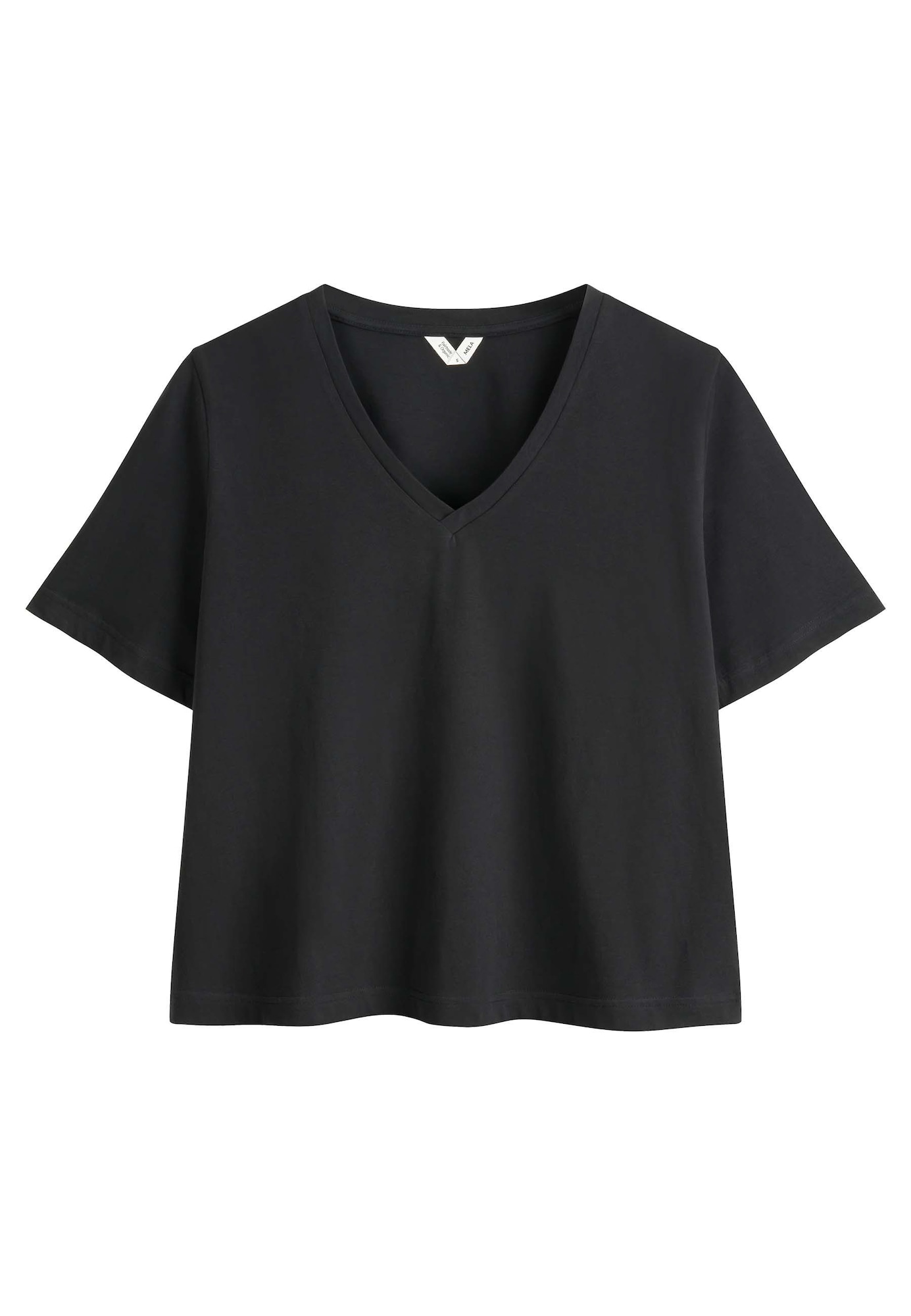 MELA Tricou Ankita  negru