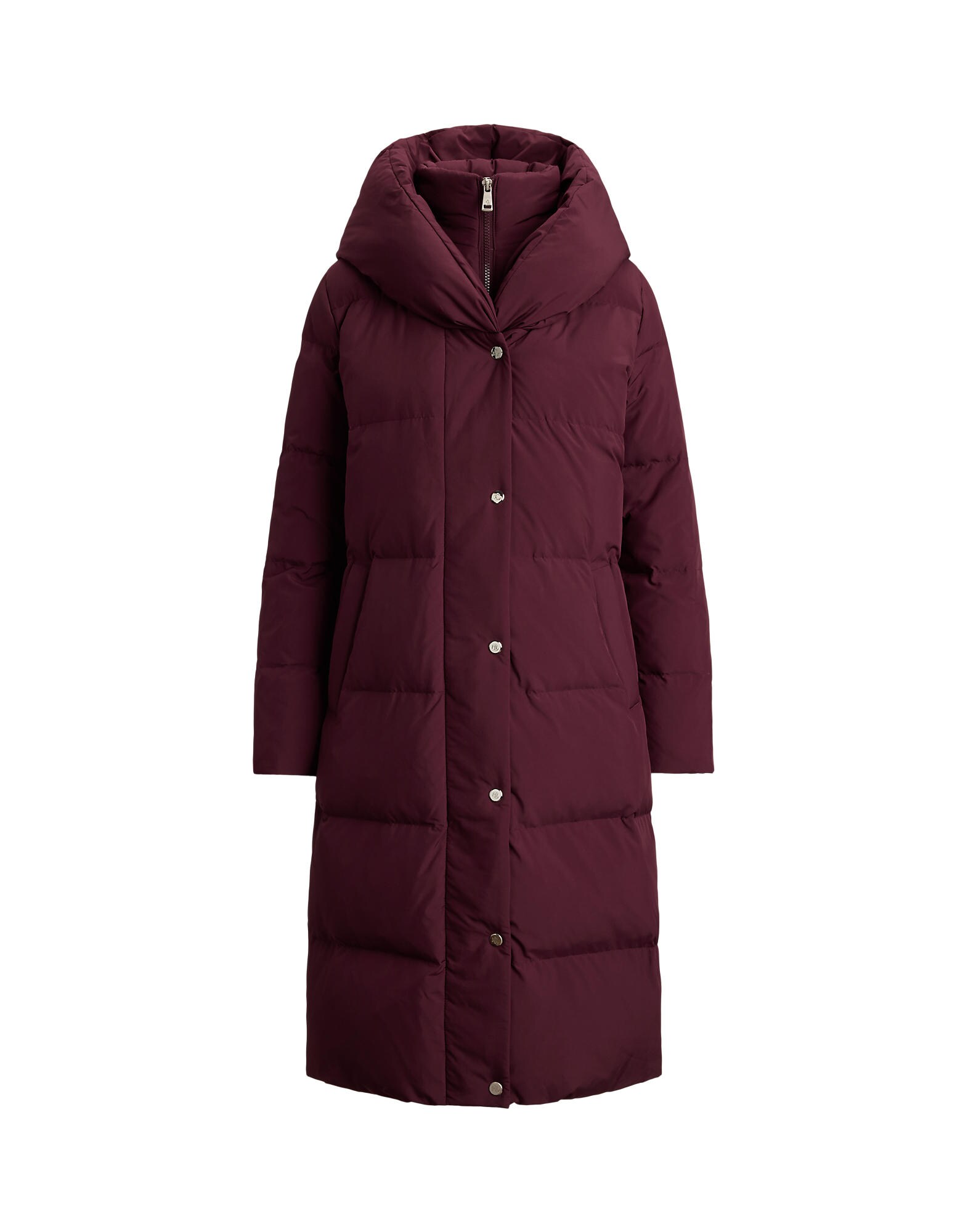 Lauren Ralph Lauren Abrigo de invierno rojo carmesí – imagen 1