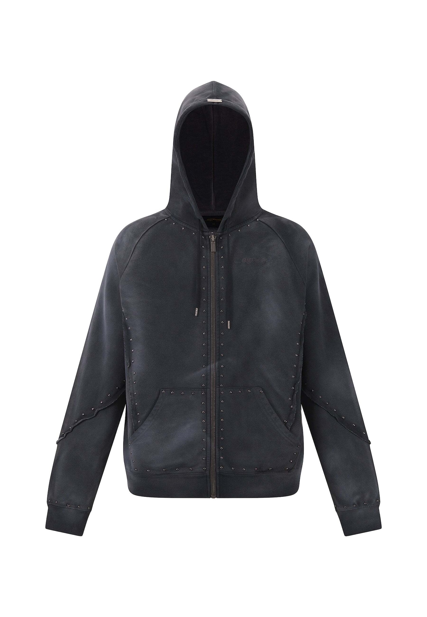 Ed Hardy Hanorac 'Drag Battle'  gri metalic / negru