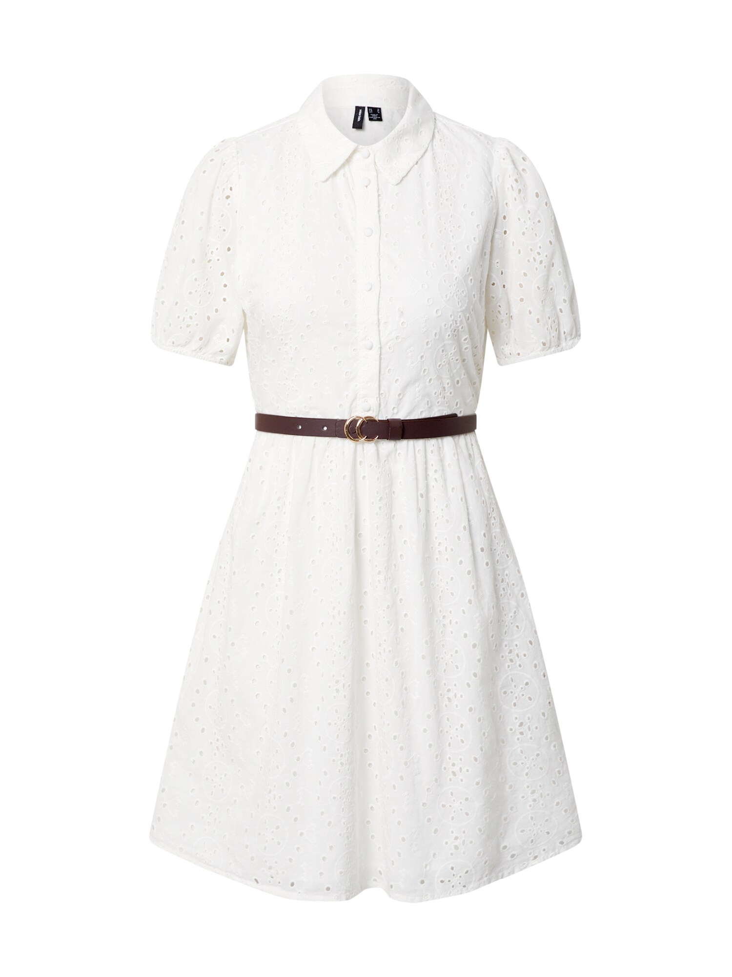 VERO MODA Palaidinės tipo suknelė  balta