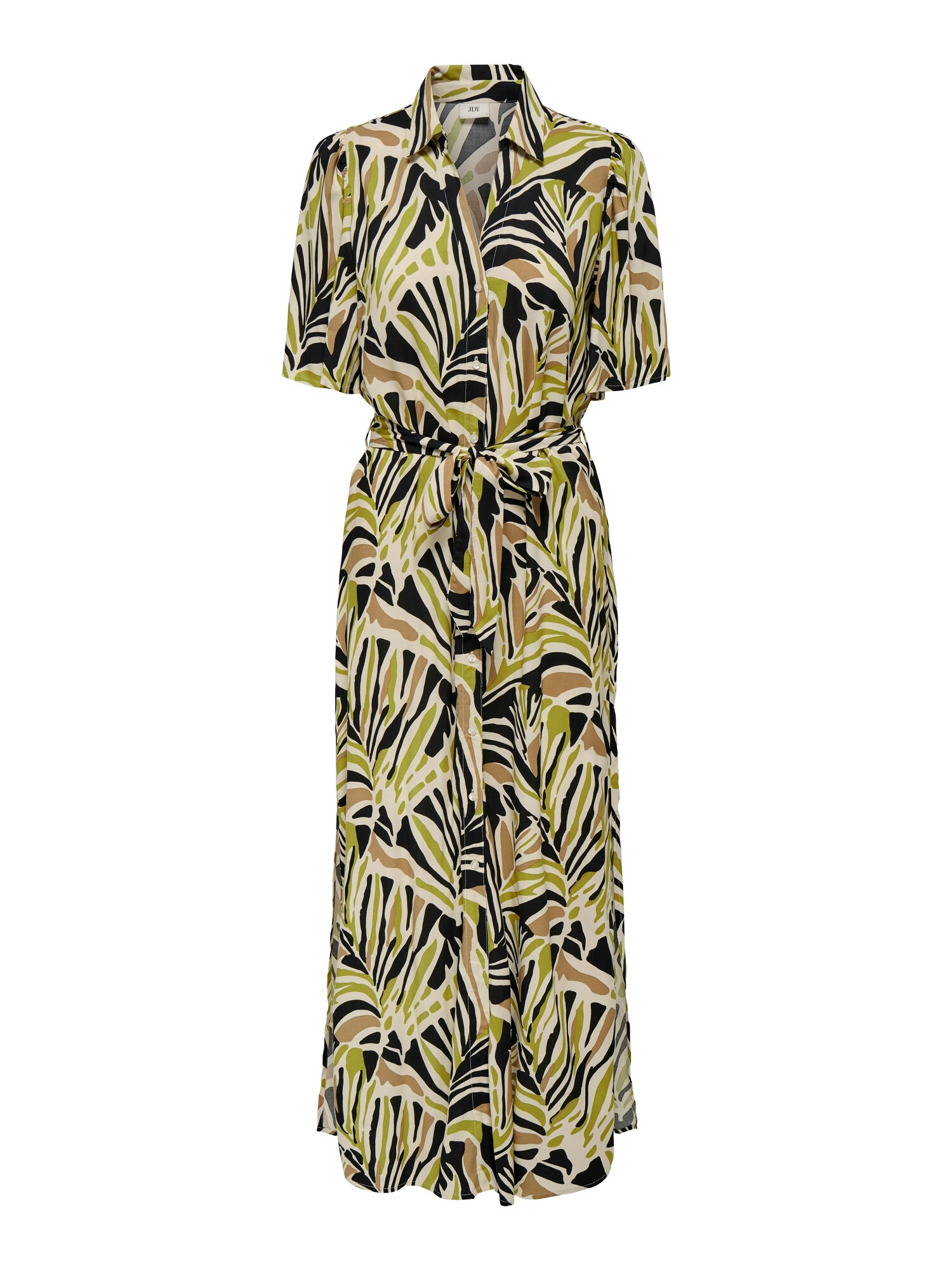 JDY Rochie tip bluză JDYNILE  maro cămilă / bej deschis / verde / negru