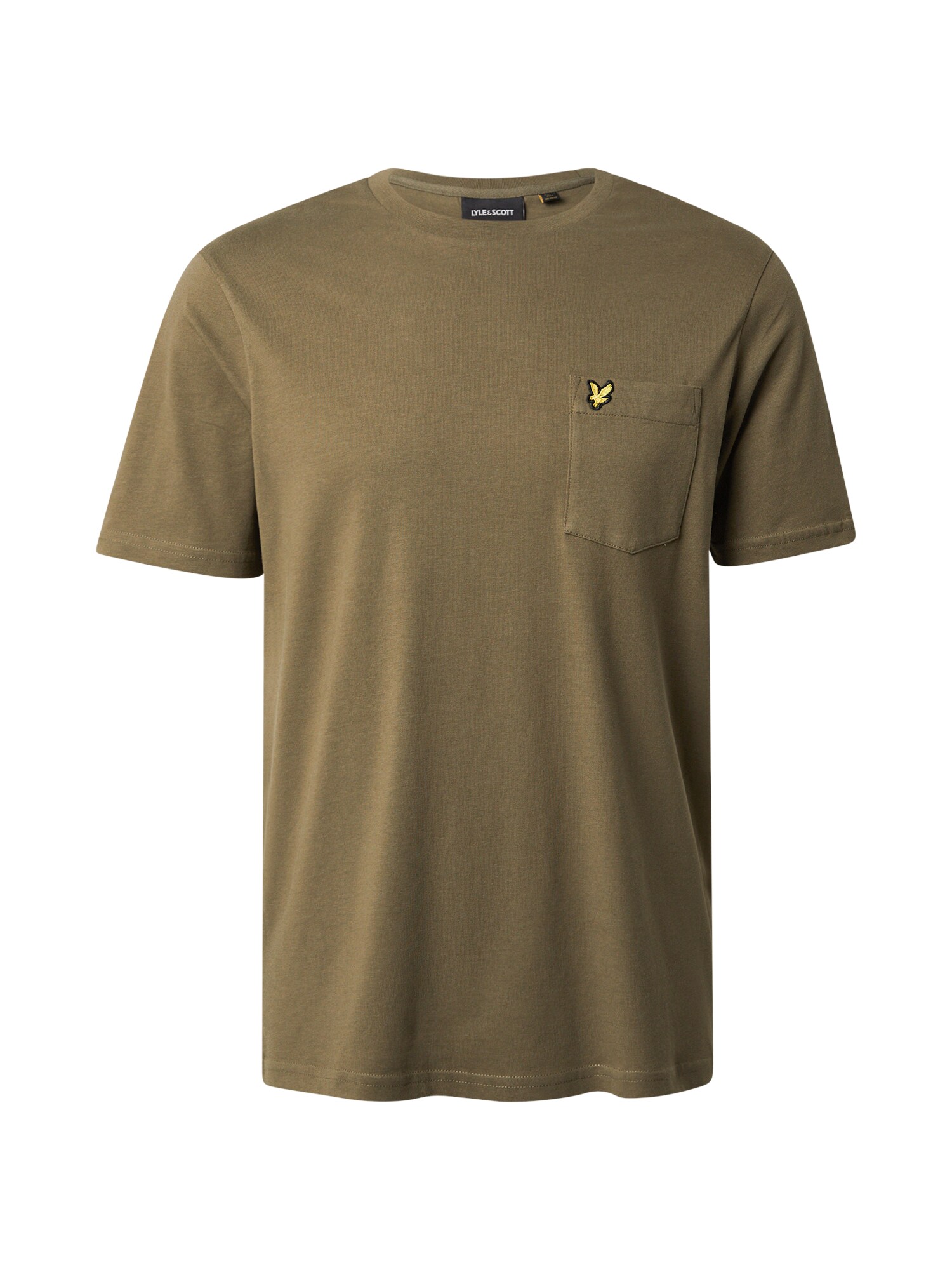 Lyle & Scott Tricou  galben / kaki