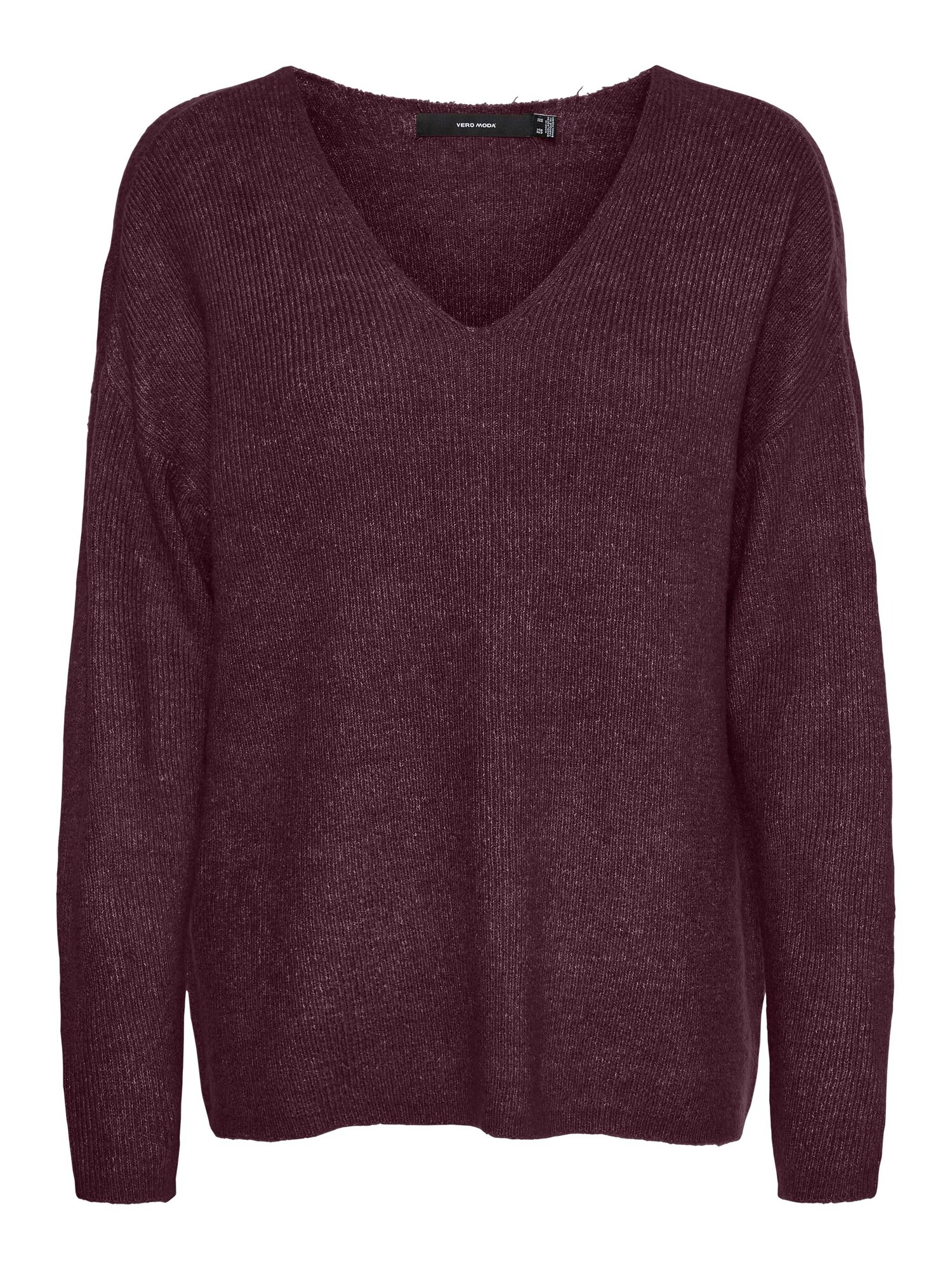 VERO MODA Sveter 'Lefile' bordová