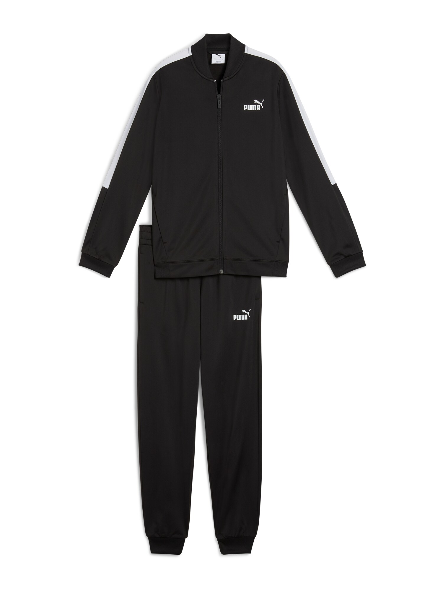PUMA Jogging ruhák  fekete / fehér akciós termékkép 1