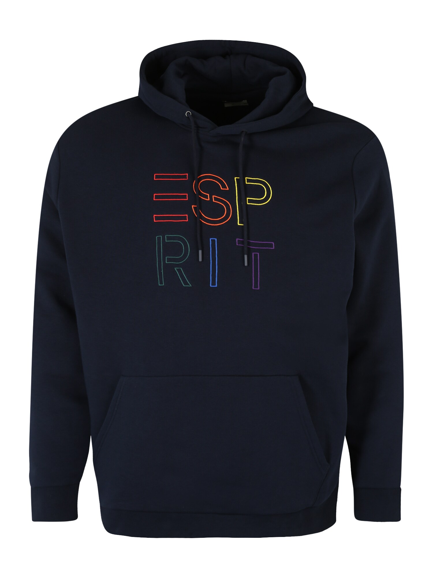 Esprit Big Size Megztinis be užsegimo tamsiai mėlyna / mišrios spalvos