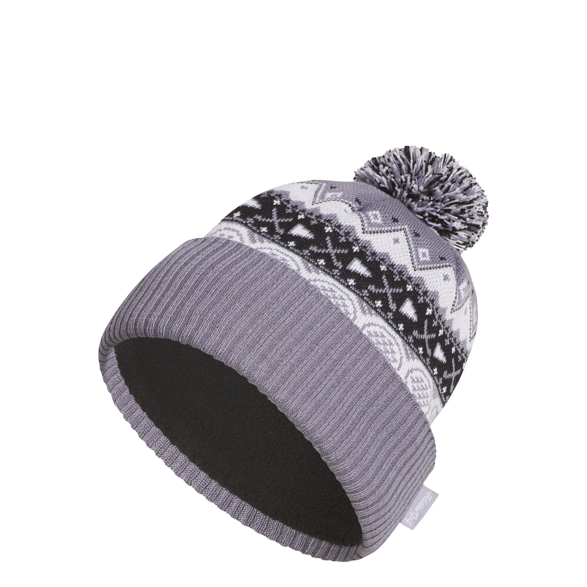 ADIDAS PERFORMANCE Gorro deportivo 'CLIMAWARM POM'  lila / negro / offwhite