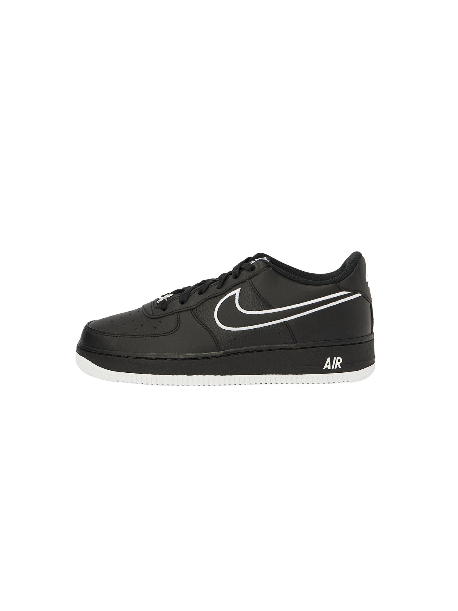 Nike Sportswear Sneaker Air Force 1  negru / alb