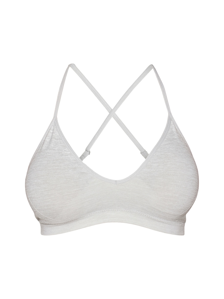 ICANIWILL Sport-BH 'Smooth' Damen Größe L hellgrau