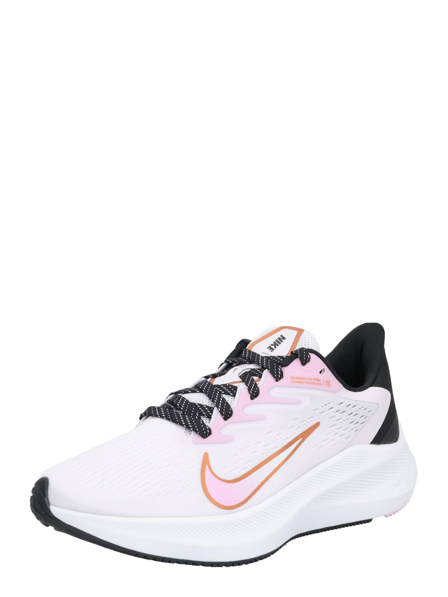 NIKE Sportiniai batai 'Air Zoom Winflo 7'  vario spalva / šviesiai violetinė / juoda / balta