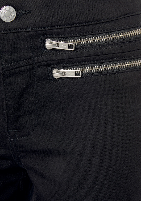 VIVANCE, Jeggings, fekete, 3 kép a 5 közül