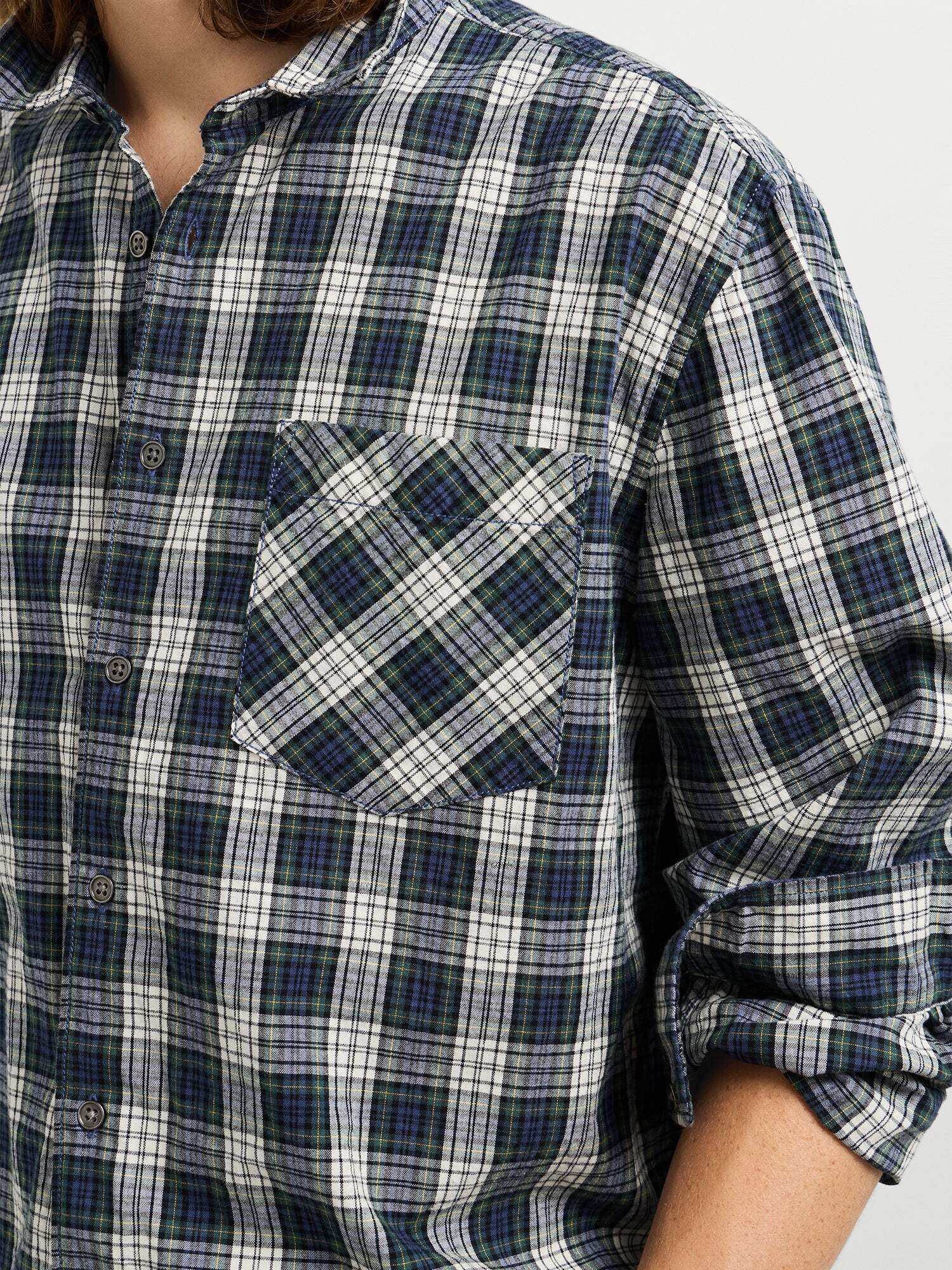 Pepe Jeans Camisa 'Rennes'  navy / verde / negro / blanco – imagen 4