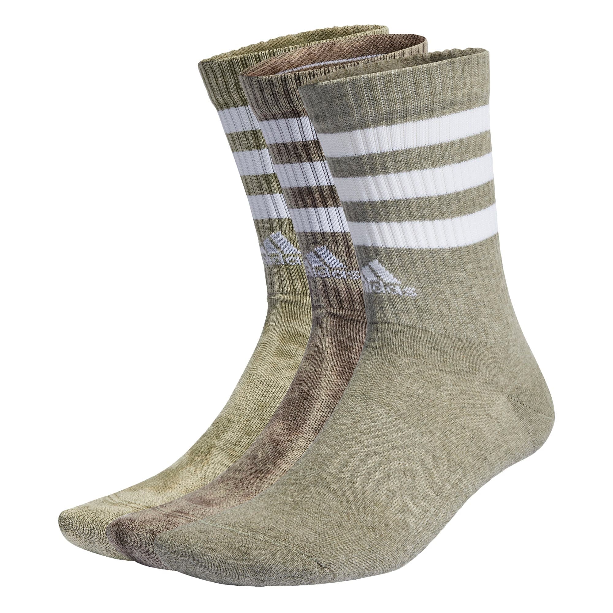 ADIDAS SPORTSWEAR Sportinės kojinės rusvai žalia / nendrių spalva / balta
