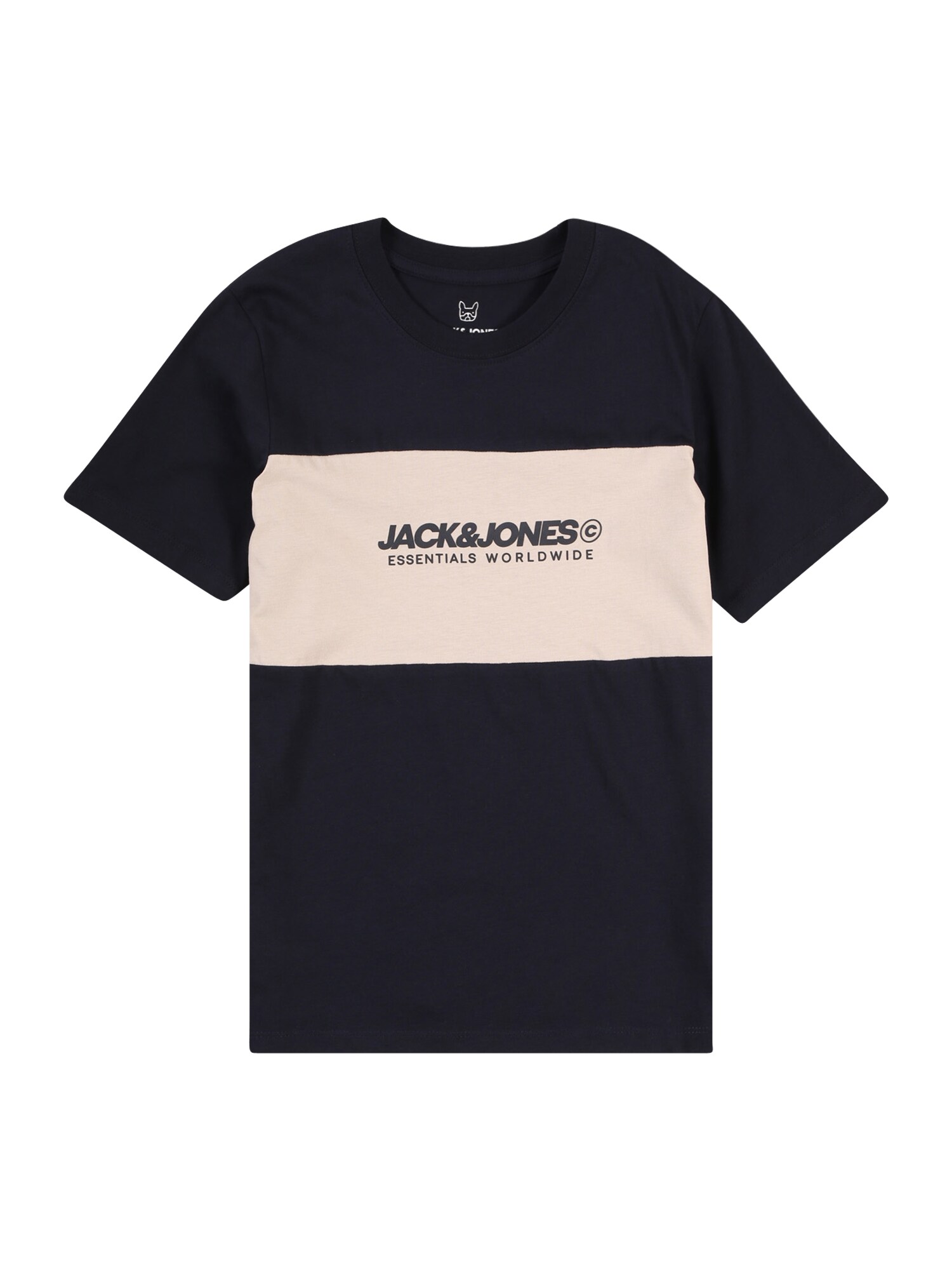 Jack & Jones Junior Tričko 'JJELEGACY'  nebielená / námornícka modrá