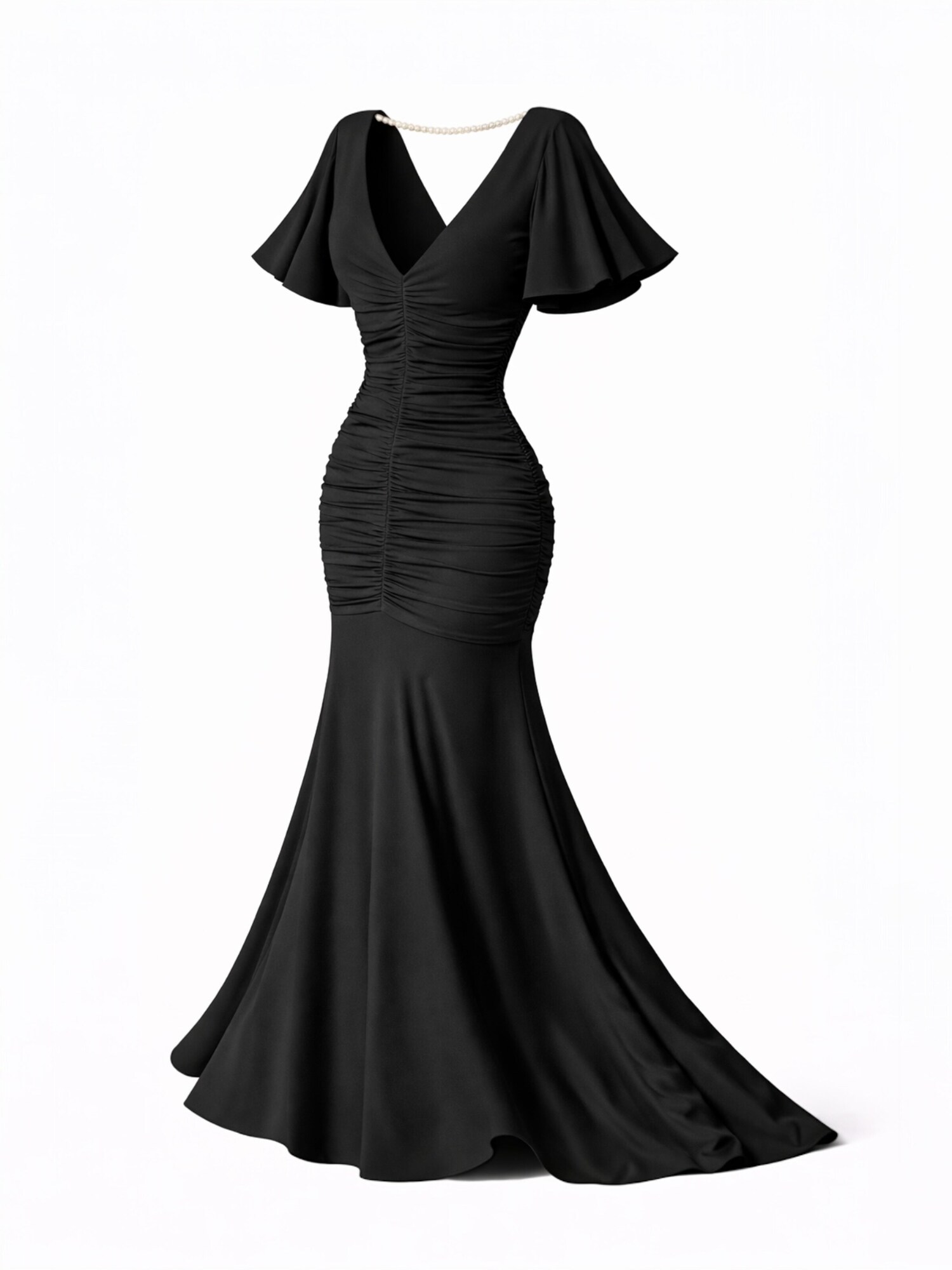 Elena Athanasiadou Abito da sera 'Dress Athenian Grace (Black'  nero