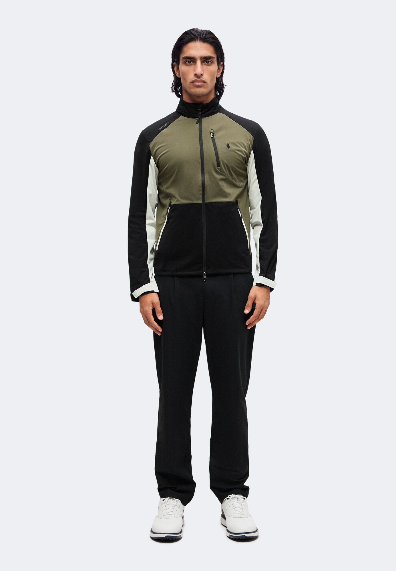 Polo Ralph Lauren Chaqueta de entretiempo  verde / negro / blanco – imagen 4