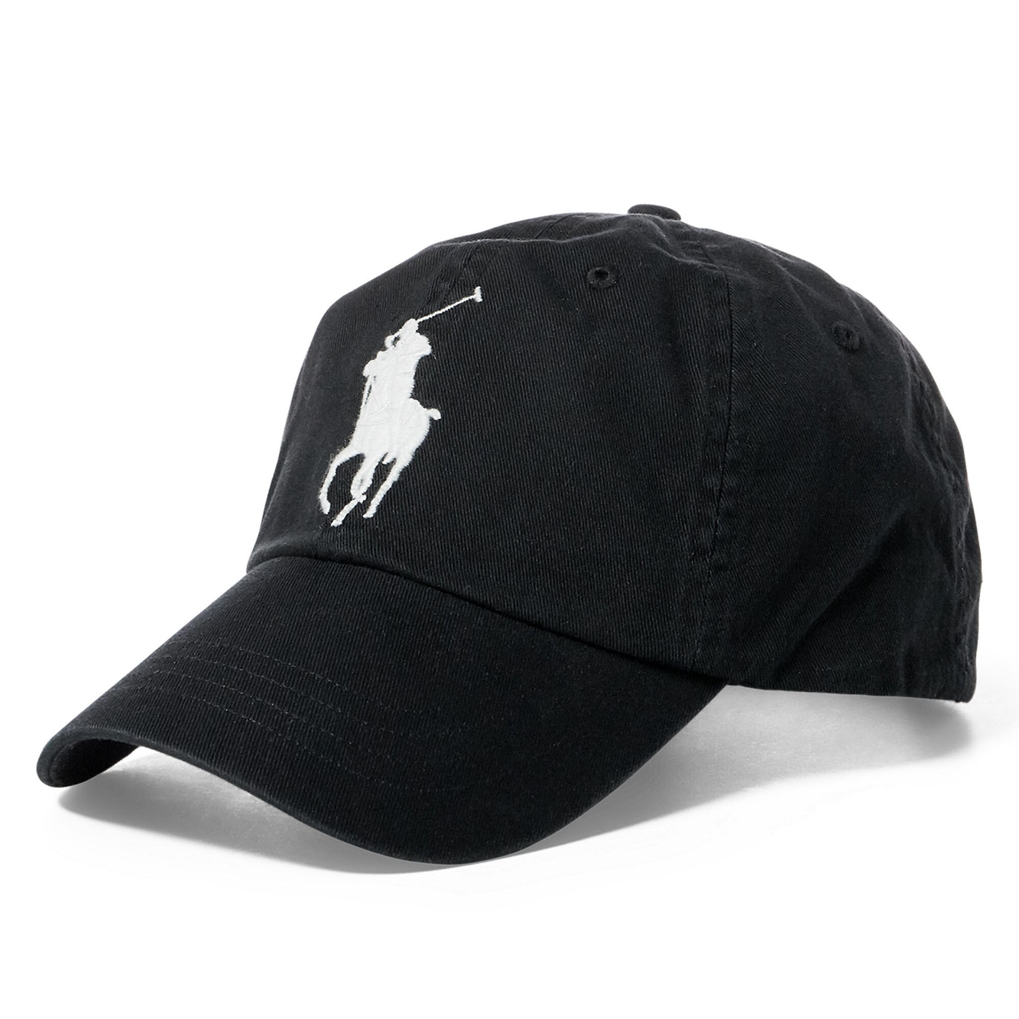 Polo Ralph Lauren Čiapka 'Classic'  čierna / biela