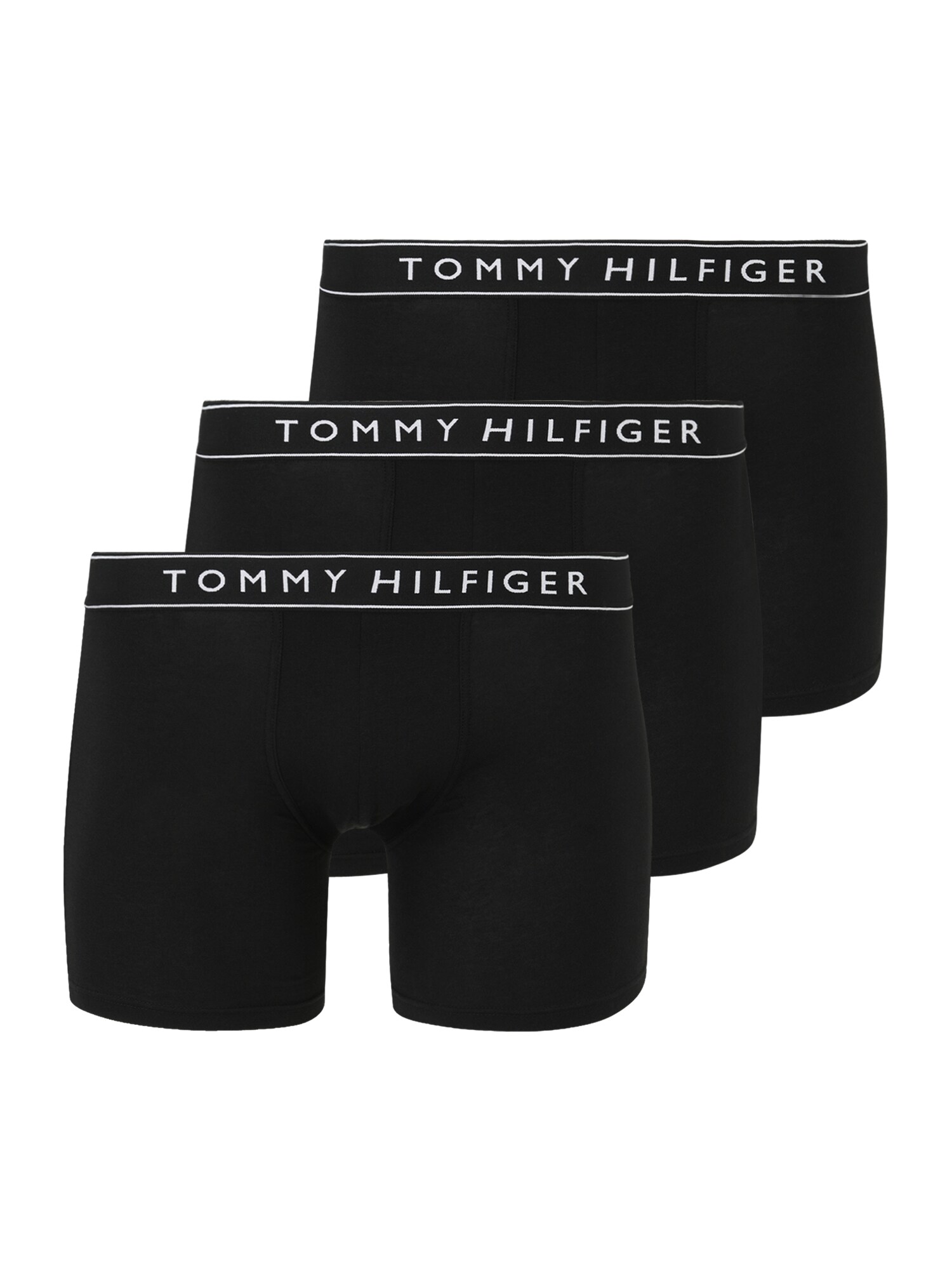 TOMMY HILFIGER Boxeri  negru / alb