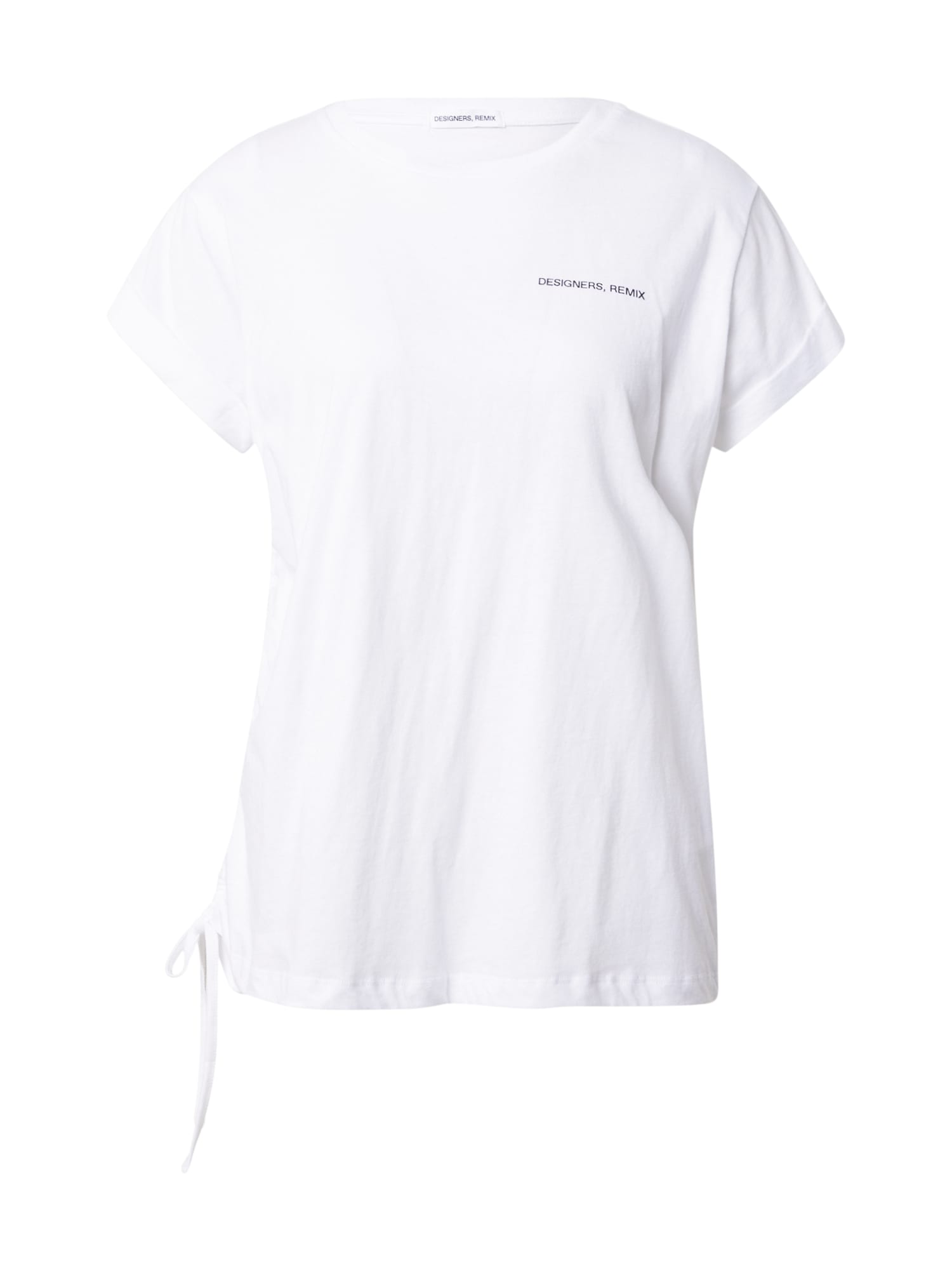 Designers Remix Marškinėliai 'Stanley' balta / juoda