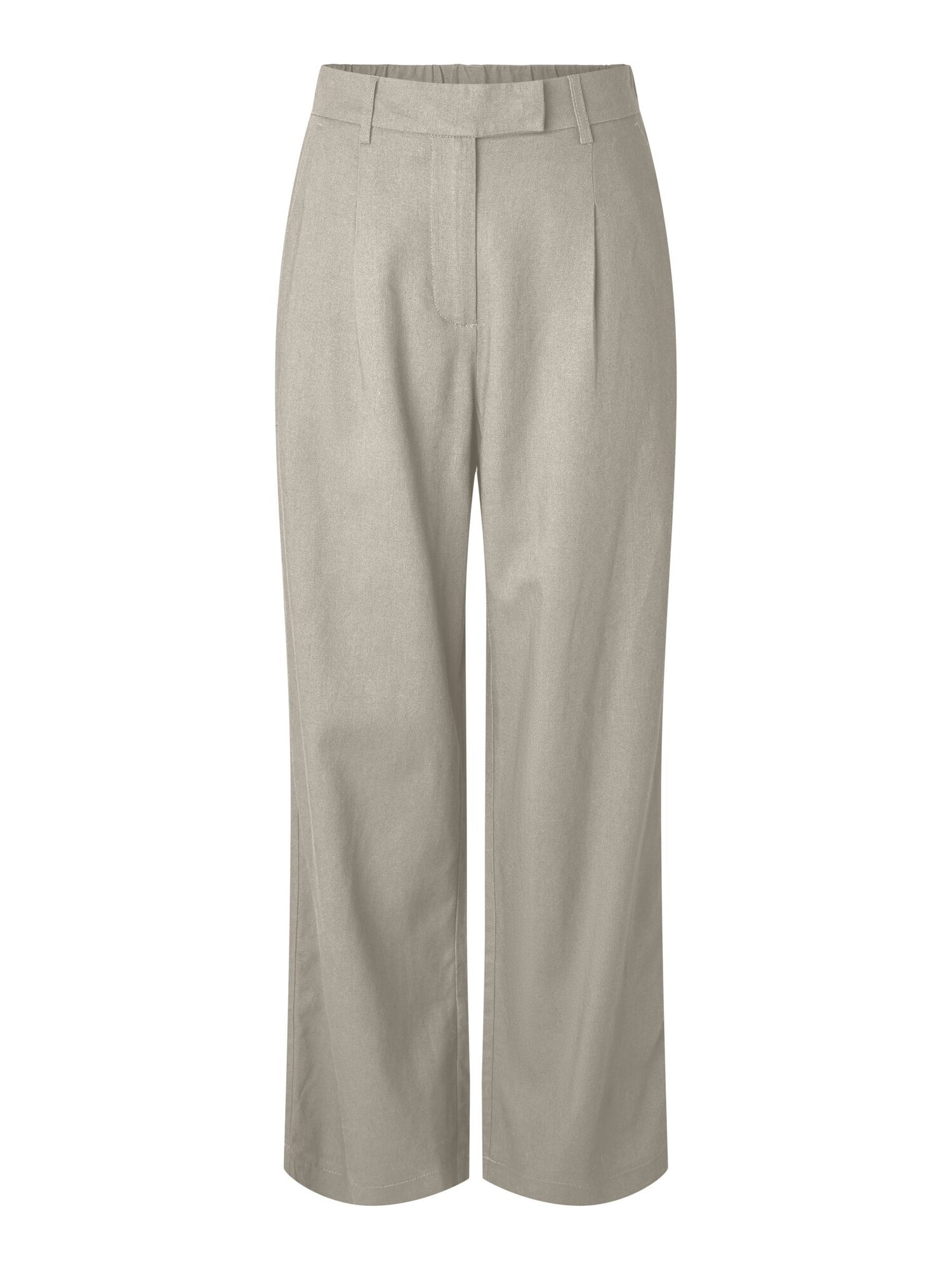 PIECES Pantalón plisado 'PCAwace'  gris plateado