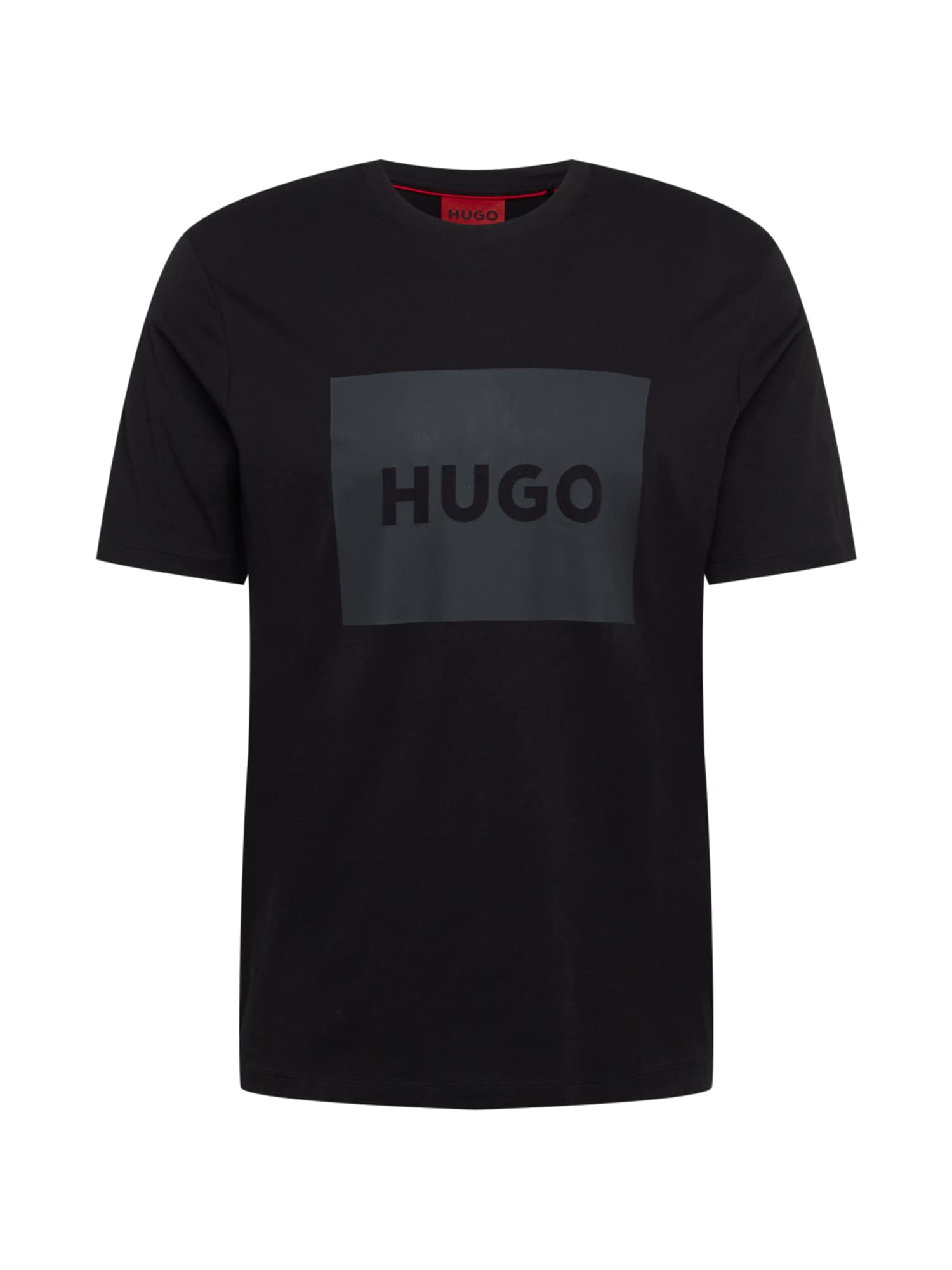 HUGO Red Tričko 'Dulive222'  tmavosivá / čierna