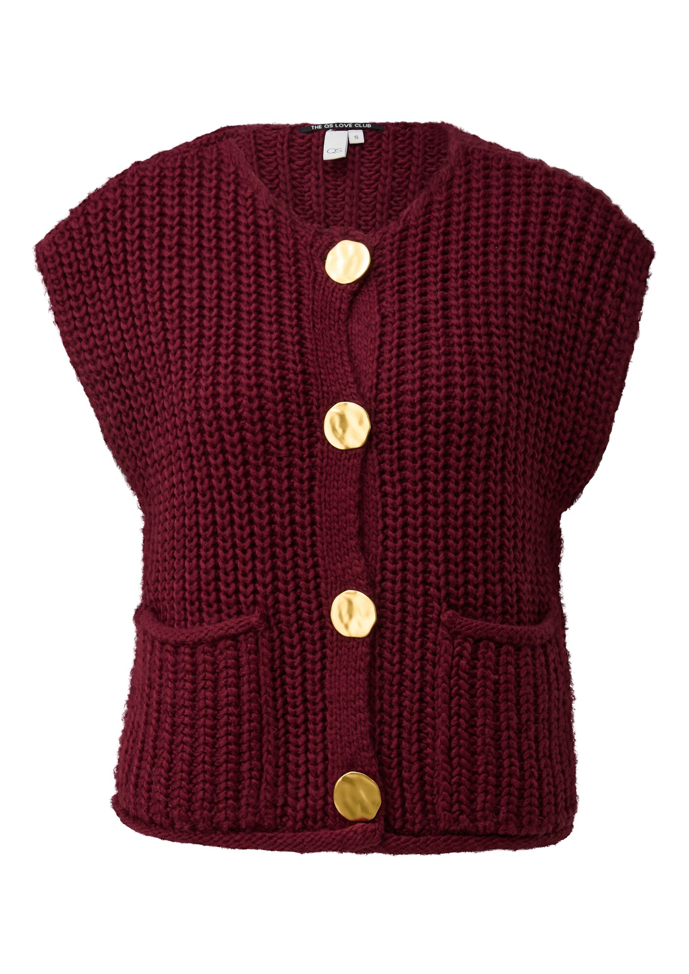 Qs Bodywarmer Bordeaux