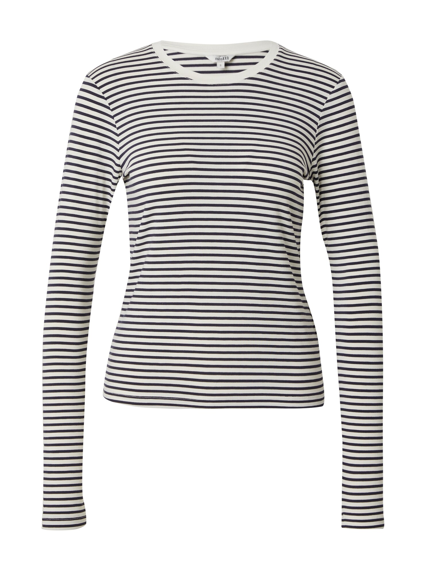 mbym Tricou Christina  albastru marin / alb