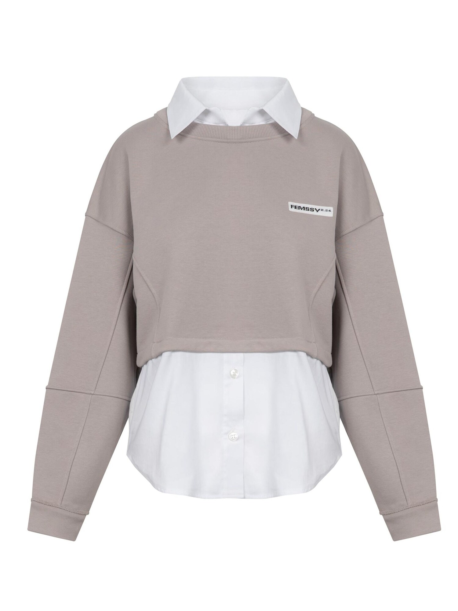 FEMSSY Sudadera 'LAYA SWEATSHIRT BEIGE'  beige