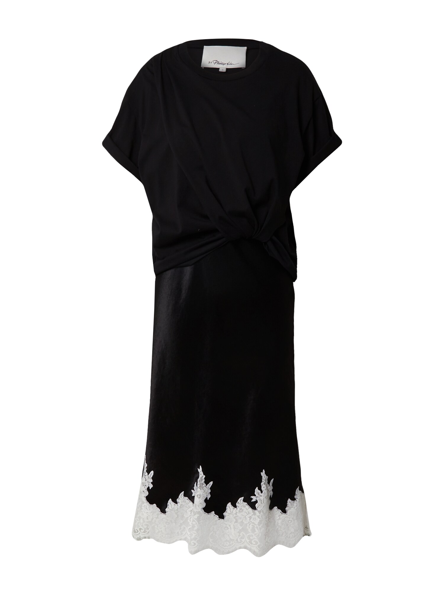 3.1 Phillip Lim Suknelė juoda / balta