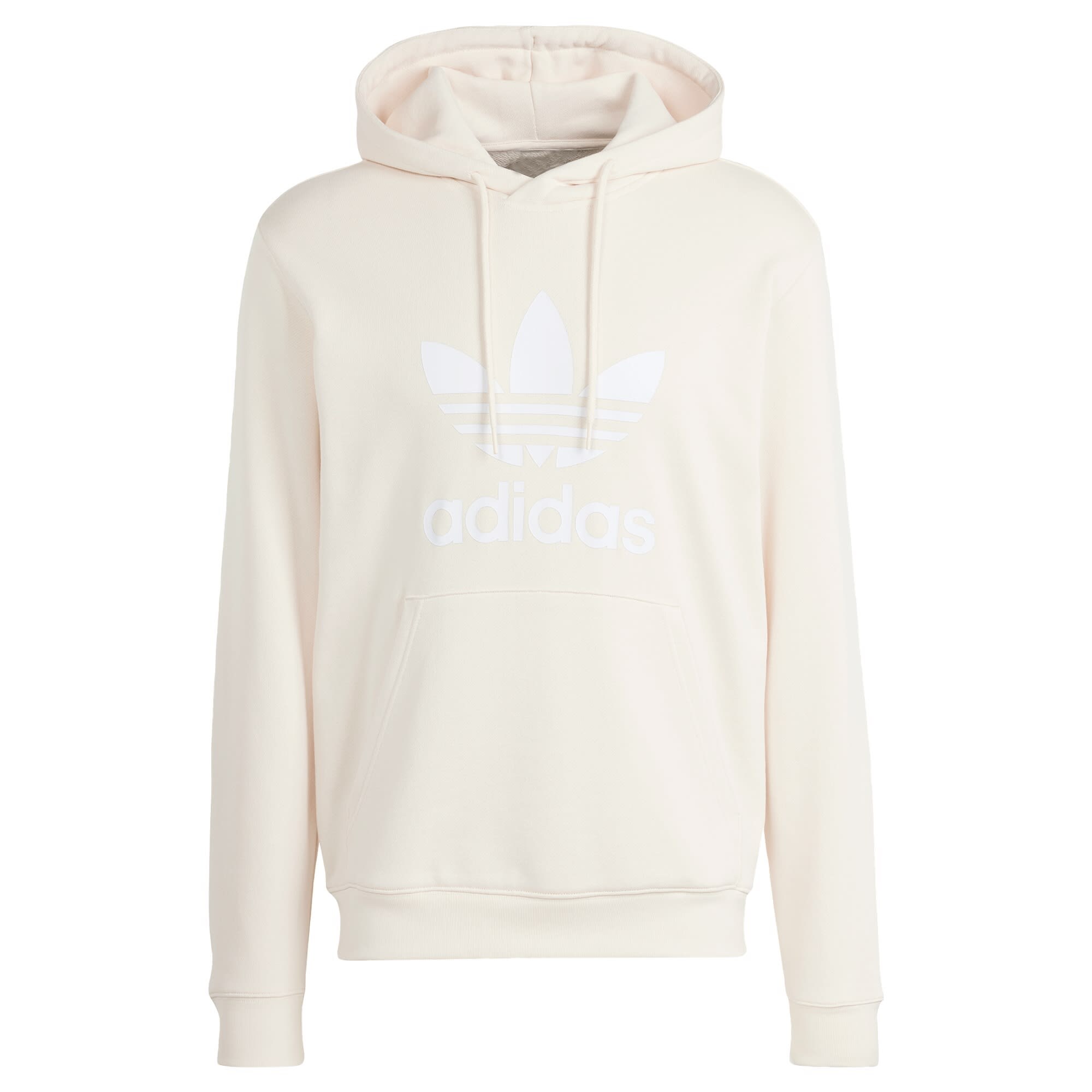 ADIDAS ORIGINALS Sweatshirt 'Adicolor Classics Trefoil'  lysebeige / hvid