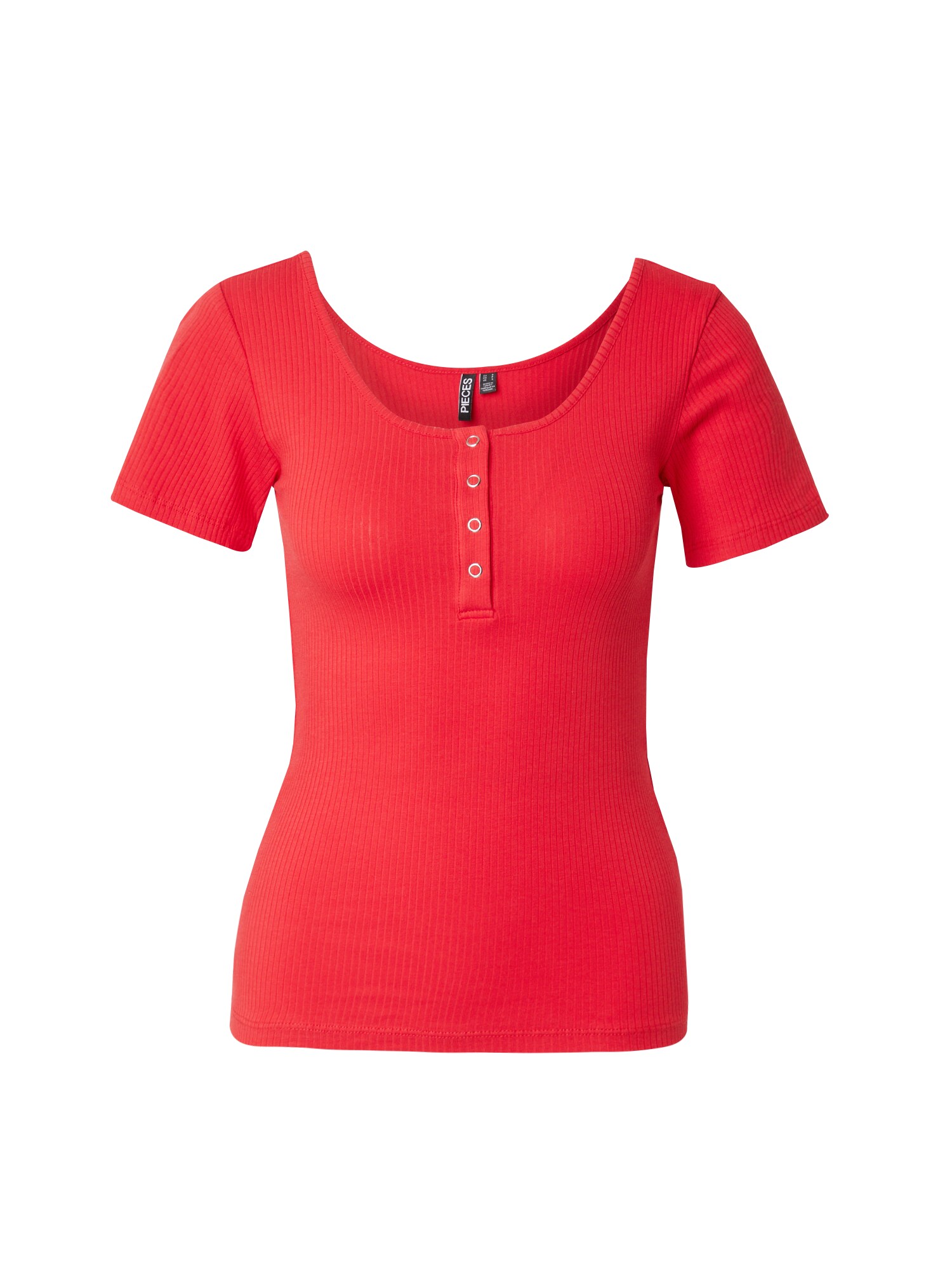 PIECES Tricou PCKITTE  roșu intens