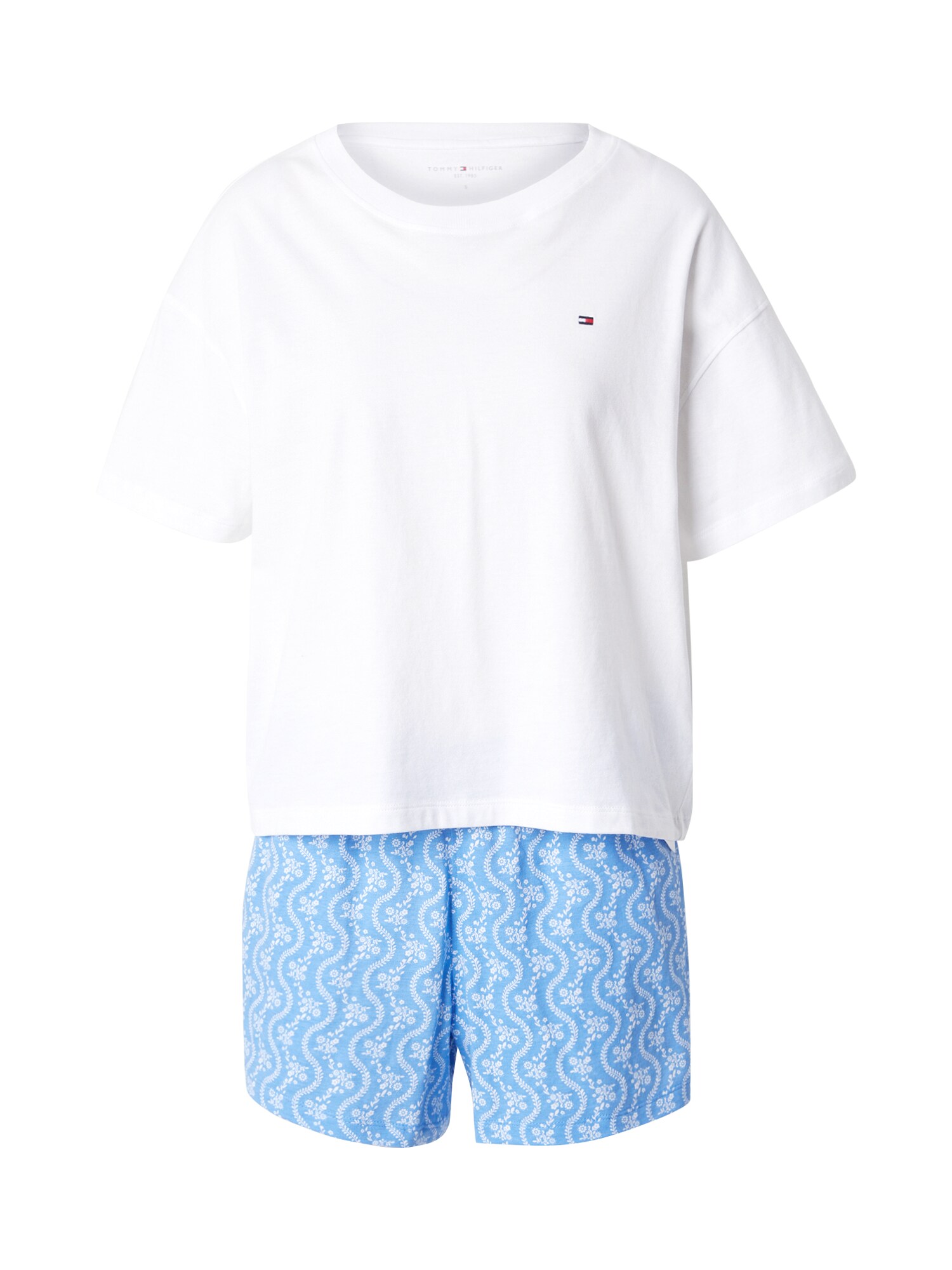 Tommy Hilfiger Underwear Rövidek  égkék / fehér akciós termékkép 1