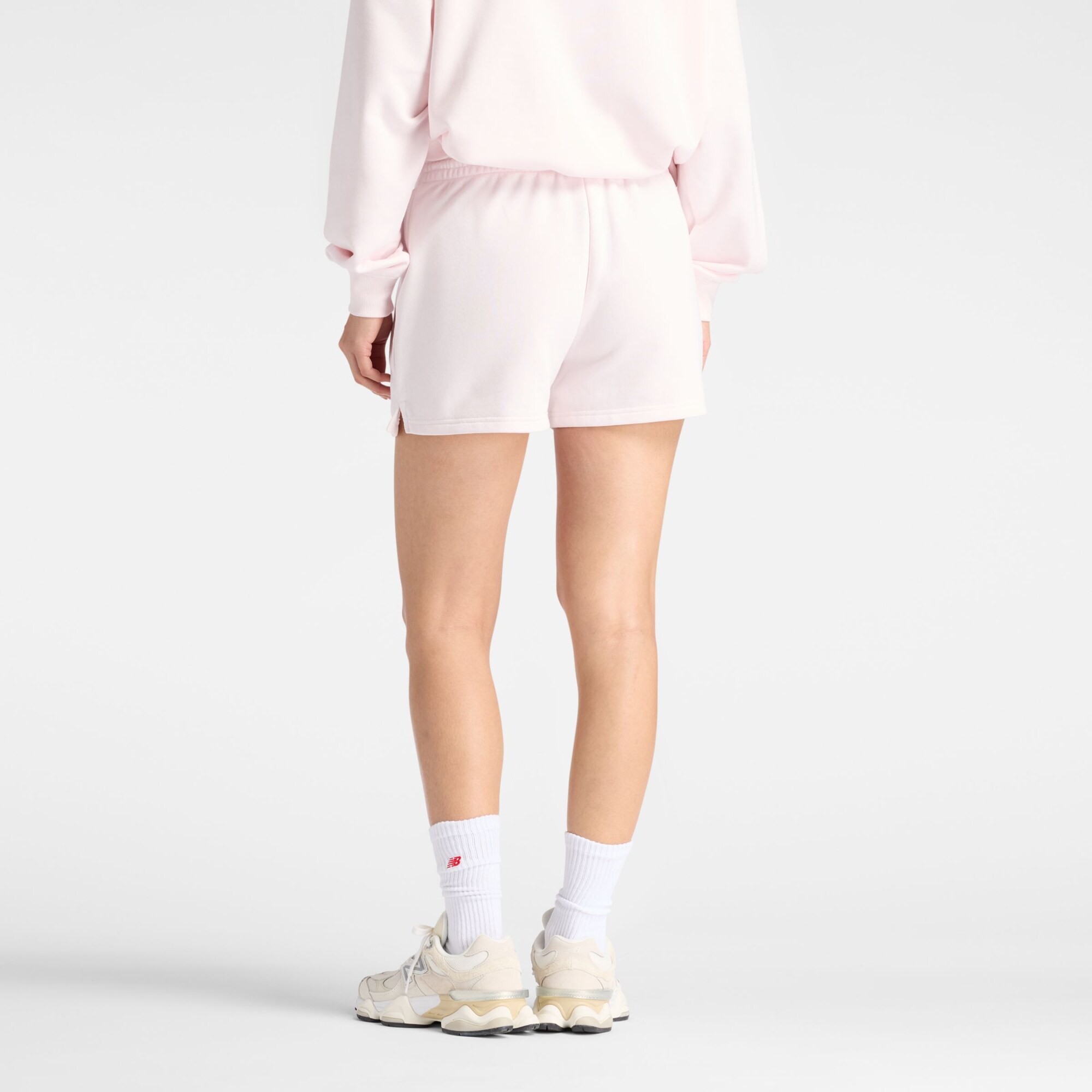 New balance Pantalón deportivo 'Essentials' rosa pastel / blanco – imagen 3