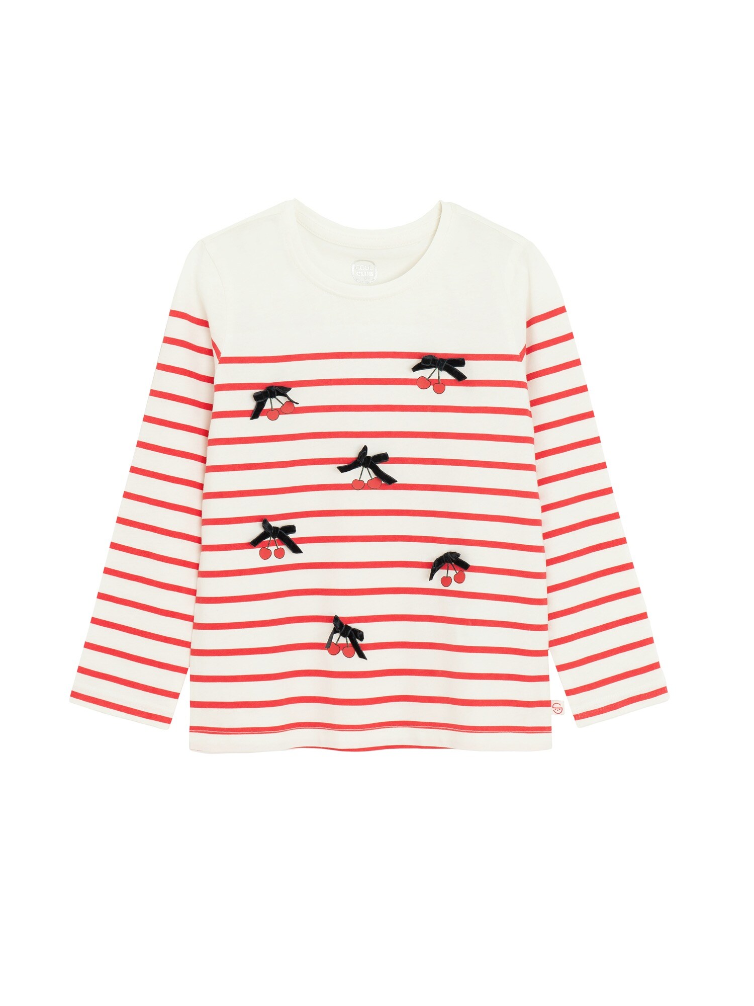 Cool Club Tricou  roșu / negru / alb